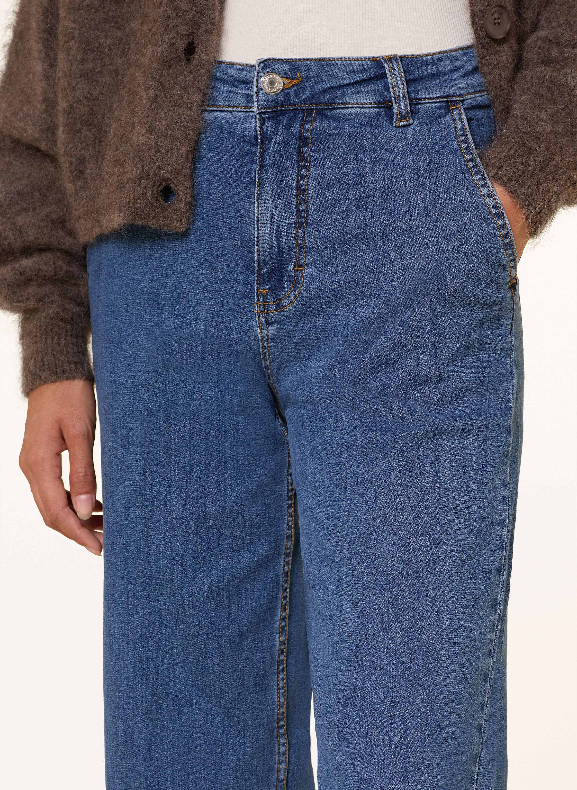 Thumbnail - Part Two Wide Leg Jeans Barba blau