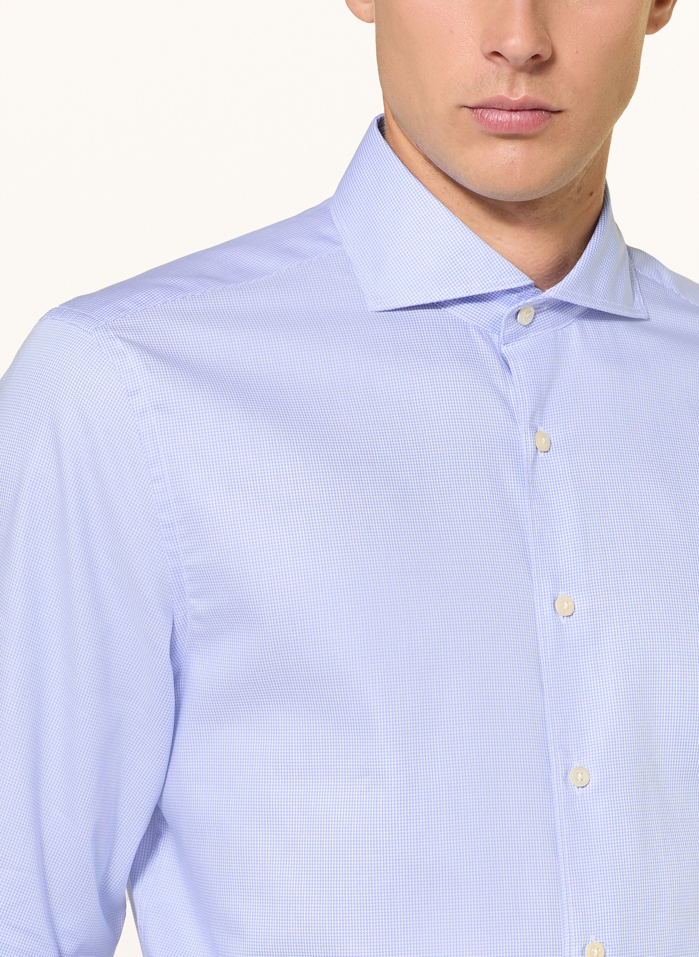 Thumbnail - Strokesman's Hemd Regular Fit blau