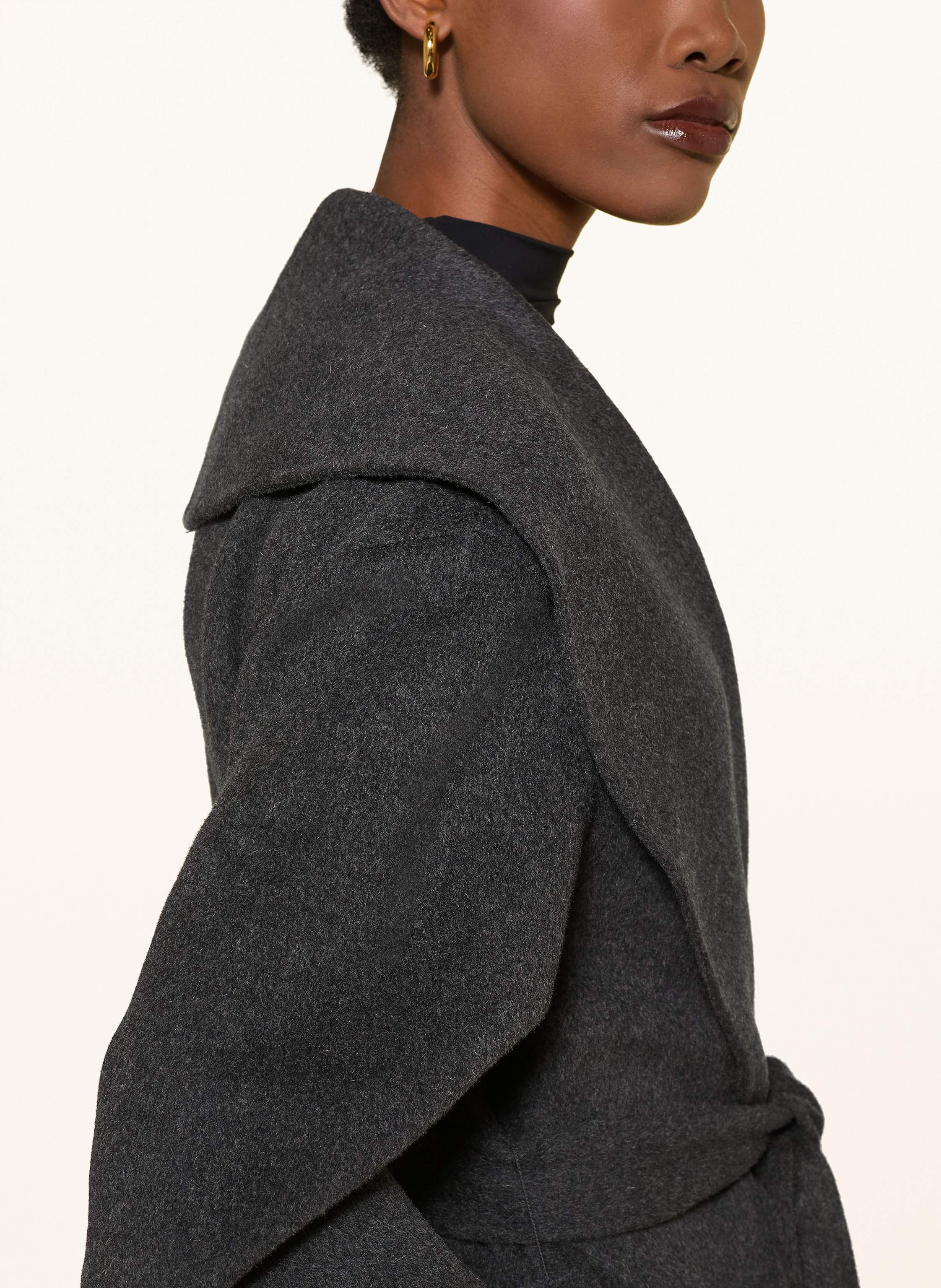 Thumbnail - Mrs & Hugs Wollmantel grau