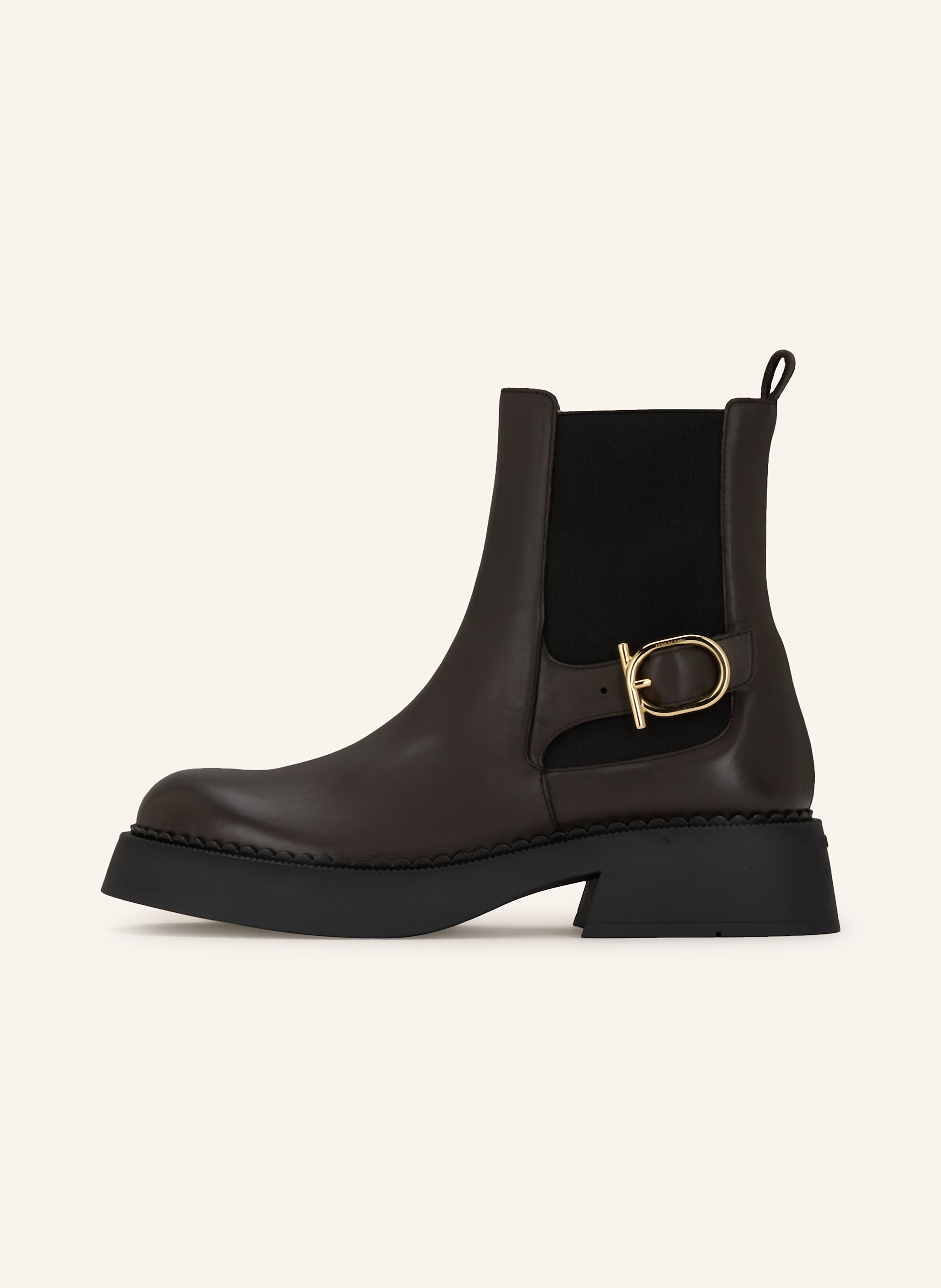 Thumbnail - Ferragamo Chelsea-Boots Tia braun