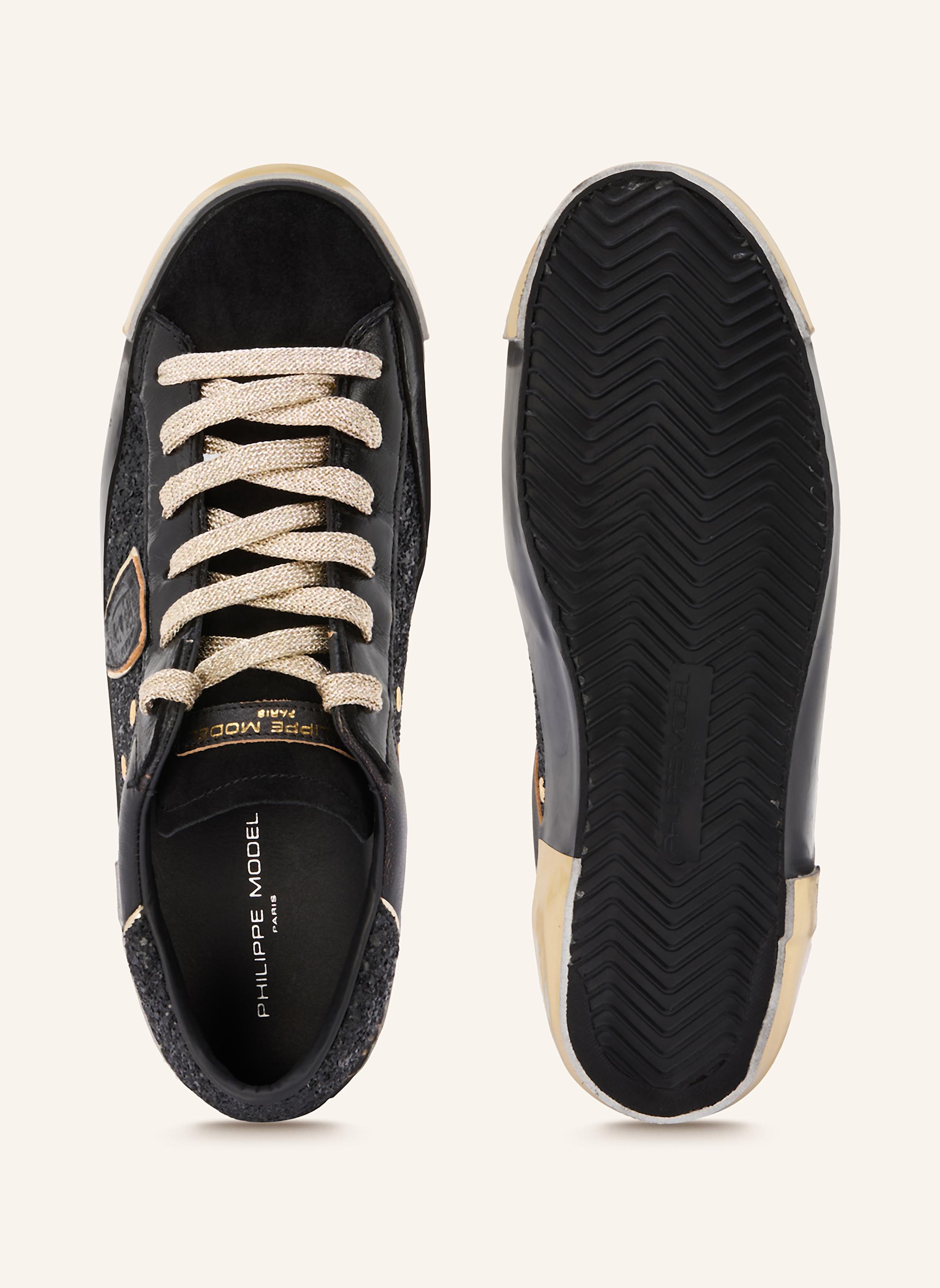Thumbnail - Philippe Model Sneaker Mit Pailletten schwarz