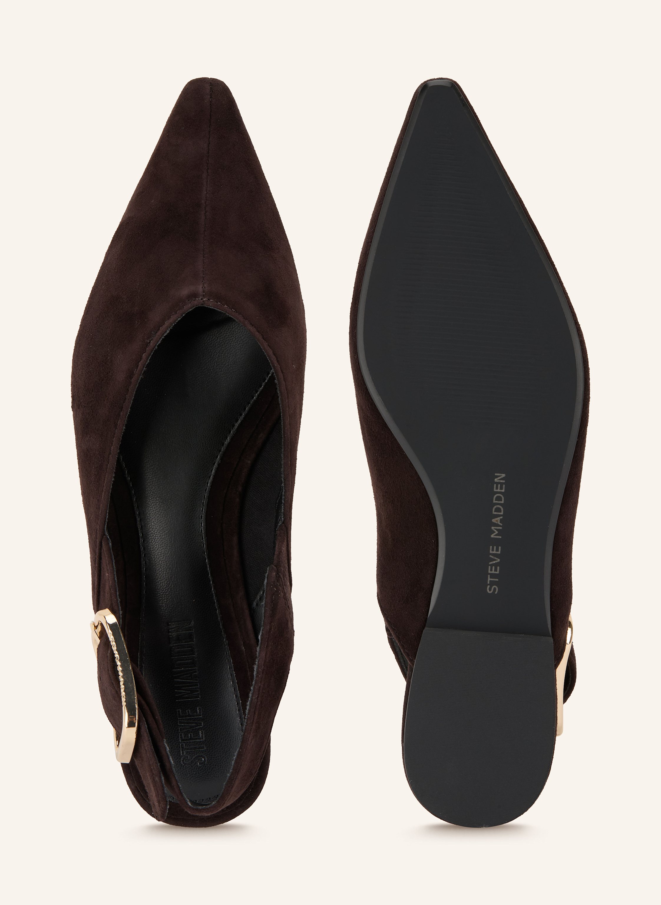 Thumbnail - Steve Madden Slingballerinas Sianna braun