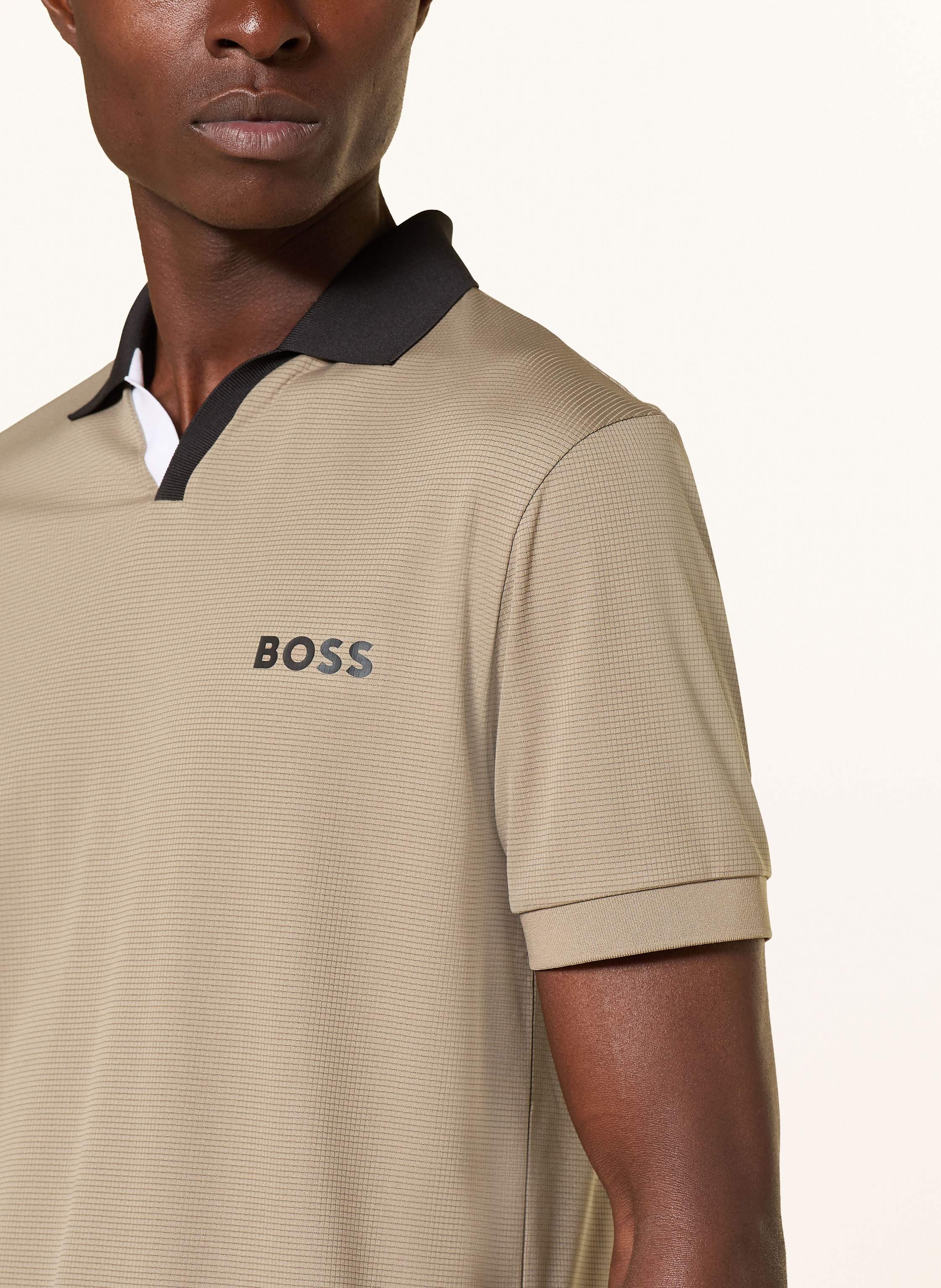 Thumbnail - Boss Funktions-Poloshirt Palle Toc gruen