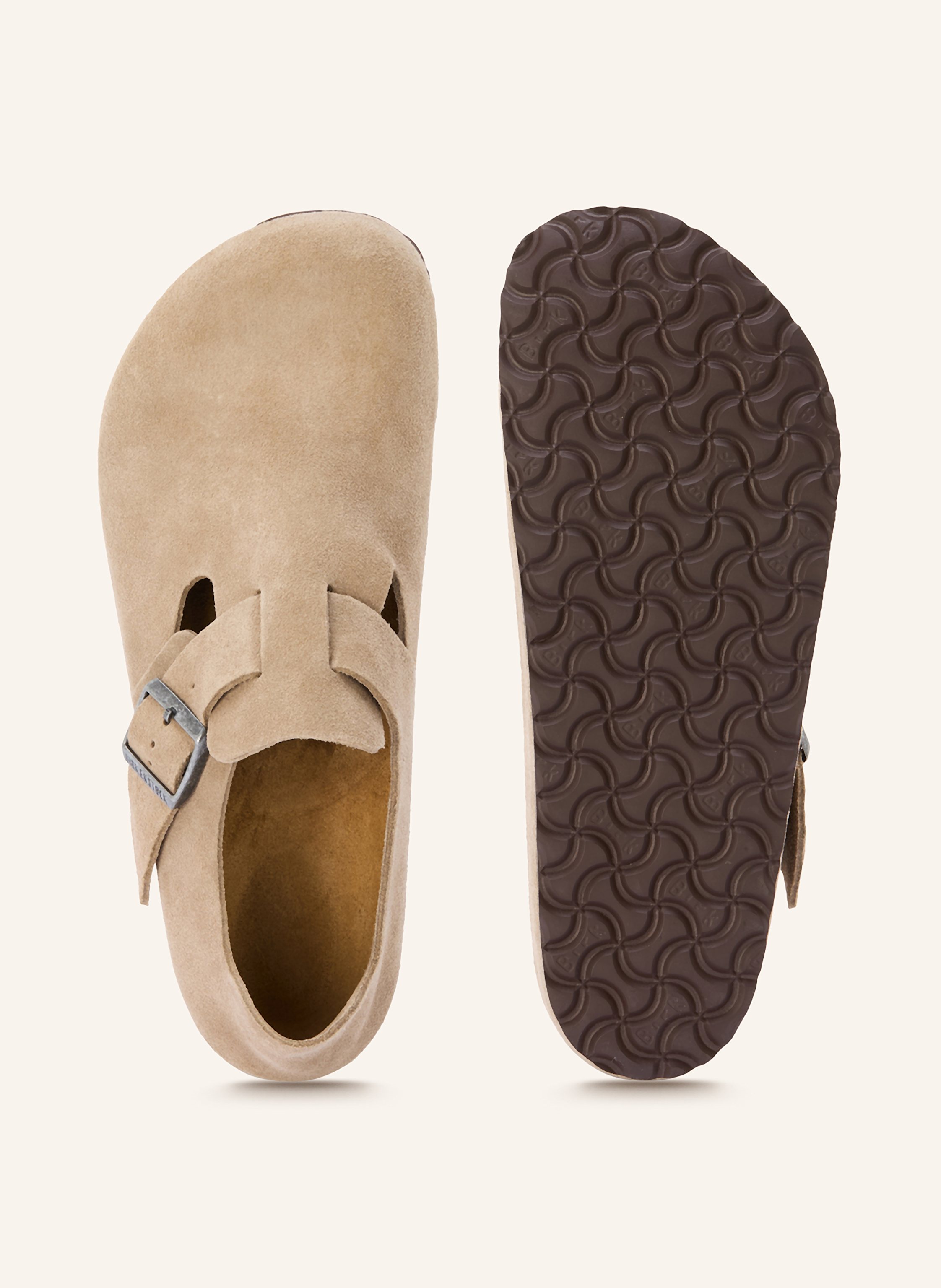 Thumbnail - Birkenstock Slipper London beige