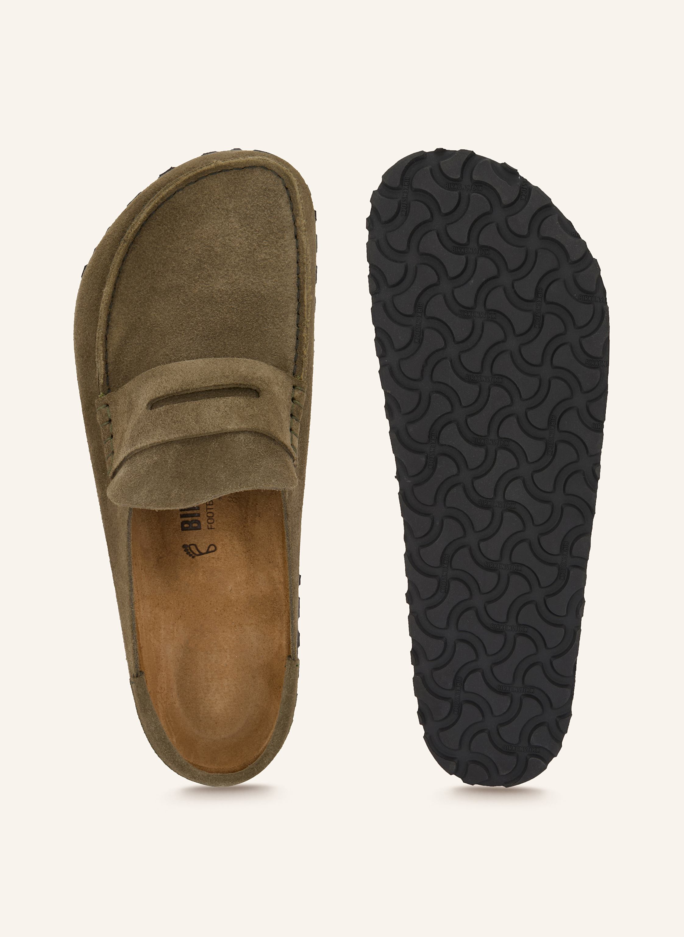 Thumbnail - Birkenstock Mules Naples Wrapped gruen