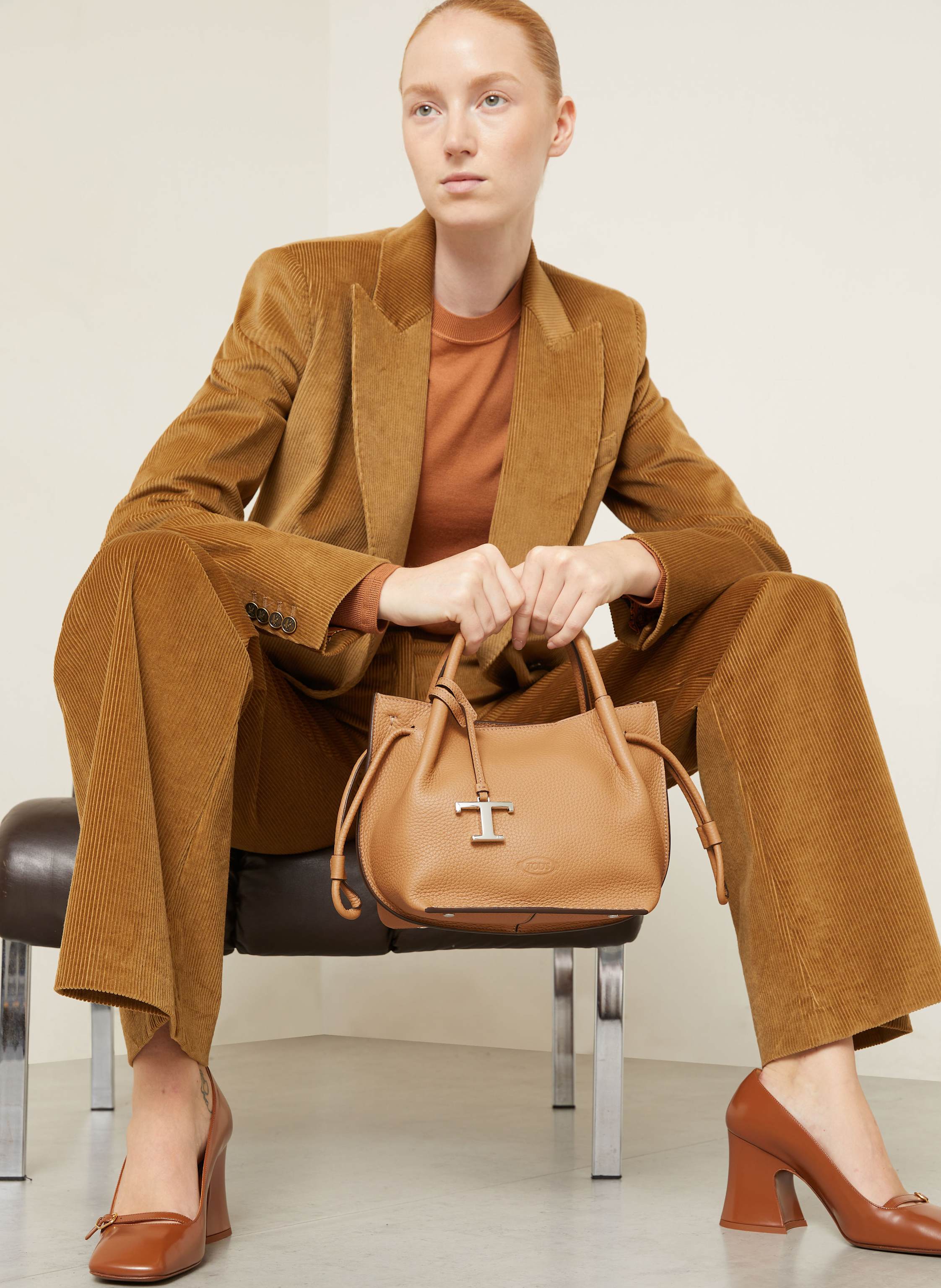Thumbnail - Tod's Handtasche beige