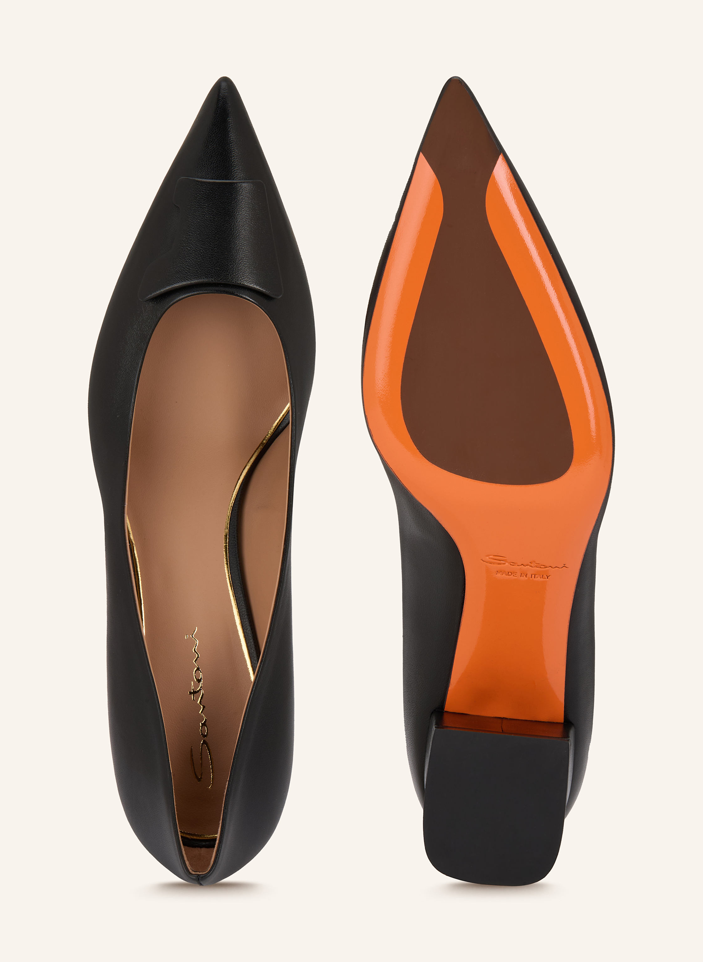 Thumbnail - Santoni Pumps Cindy schwarz