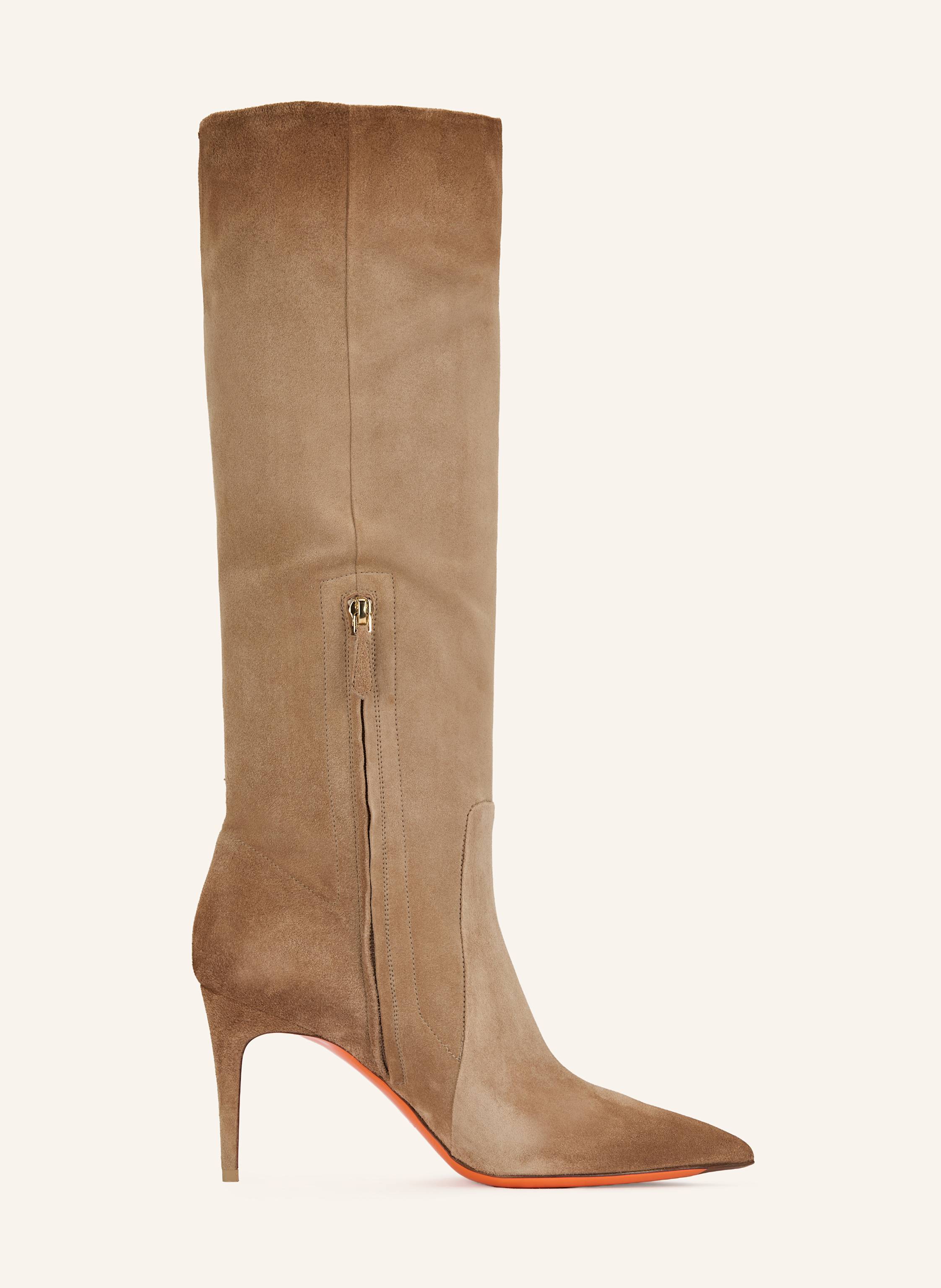 Thumbnail - Santoni Stiefel Viloa beige