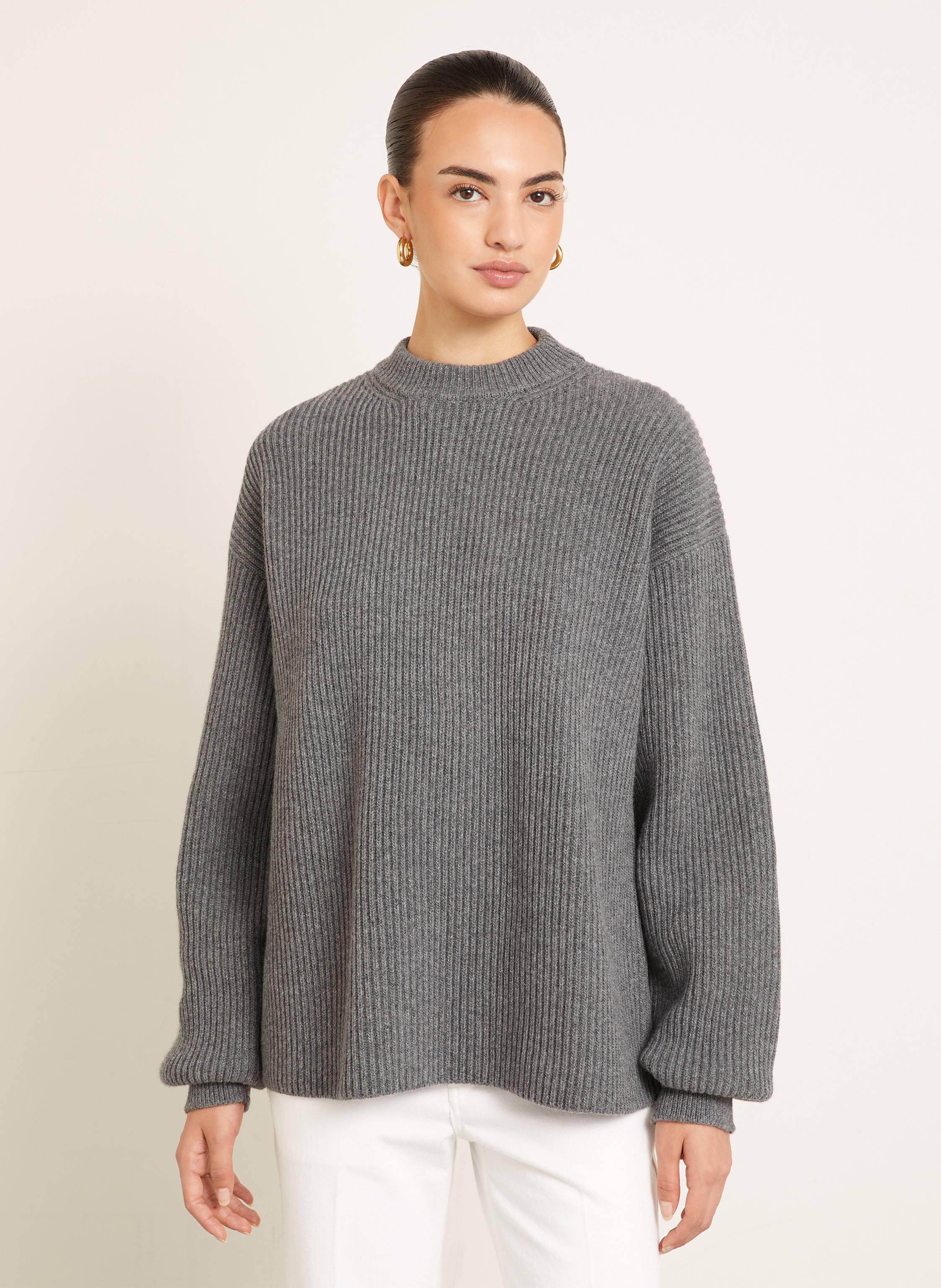 Thumbnail - Jil Sander Pullover grau
