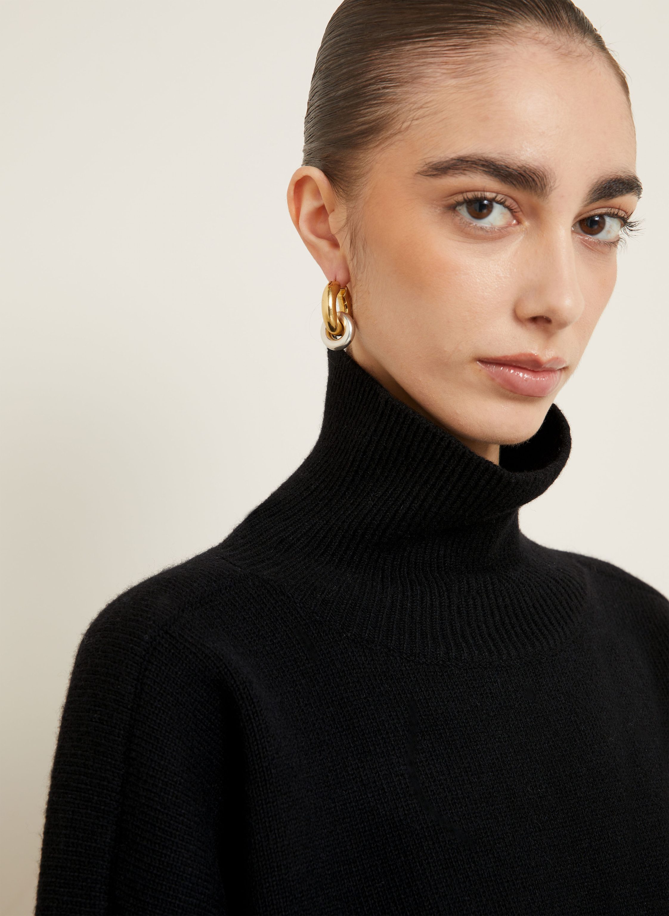 Thumbnail - Jil Sander Rollkragenpullover schwarz
