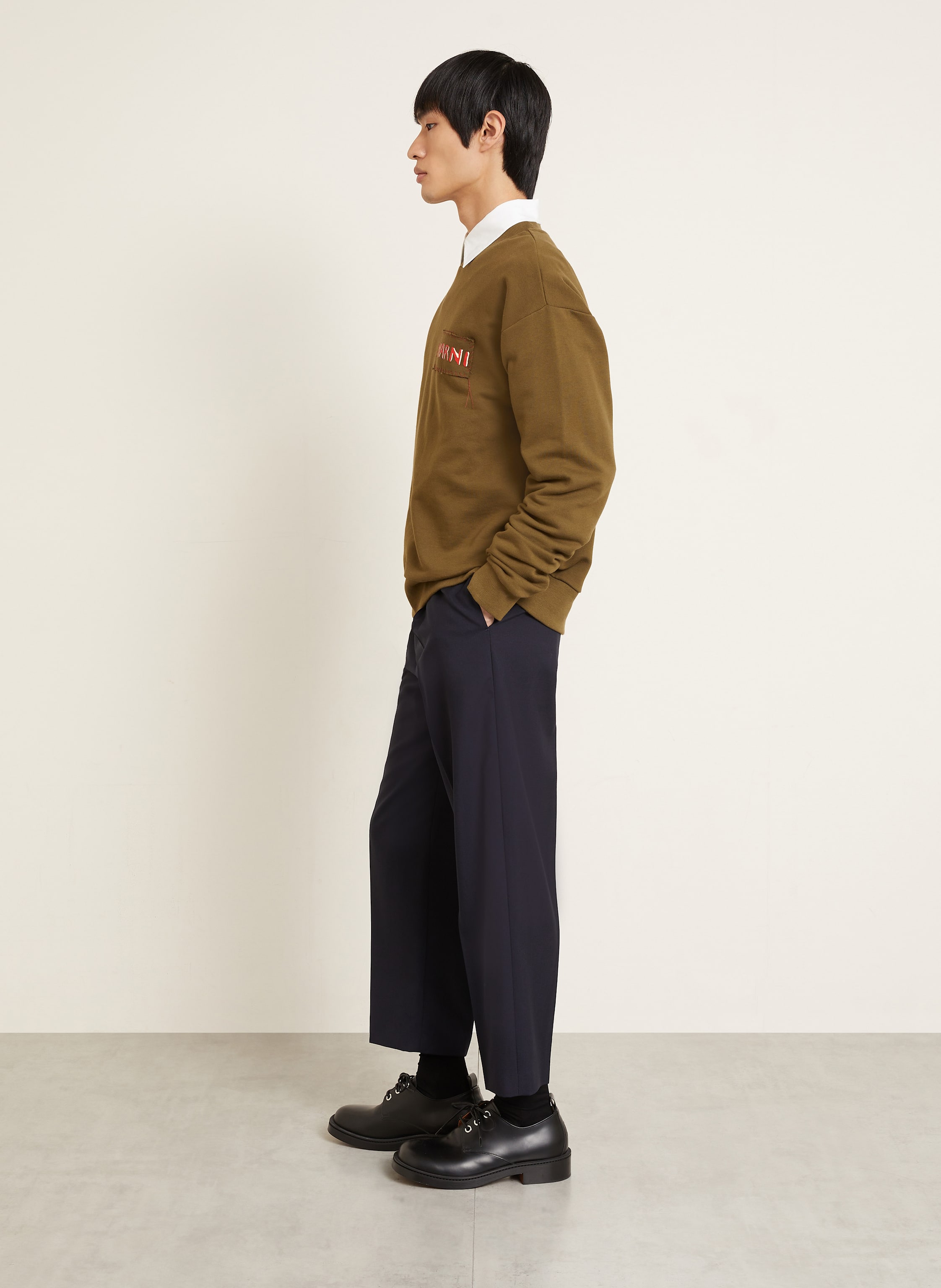 Thumbnail - Marni Chino Regular Fit blau