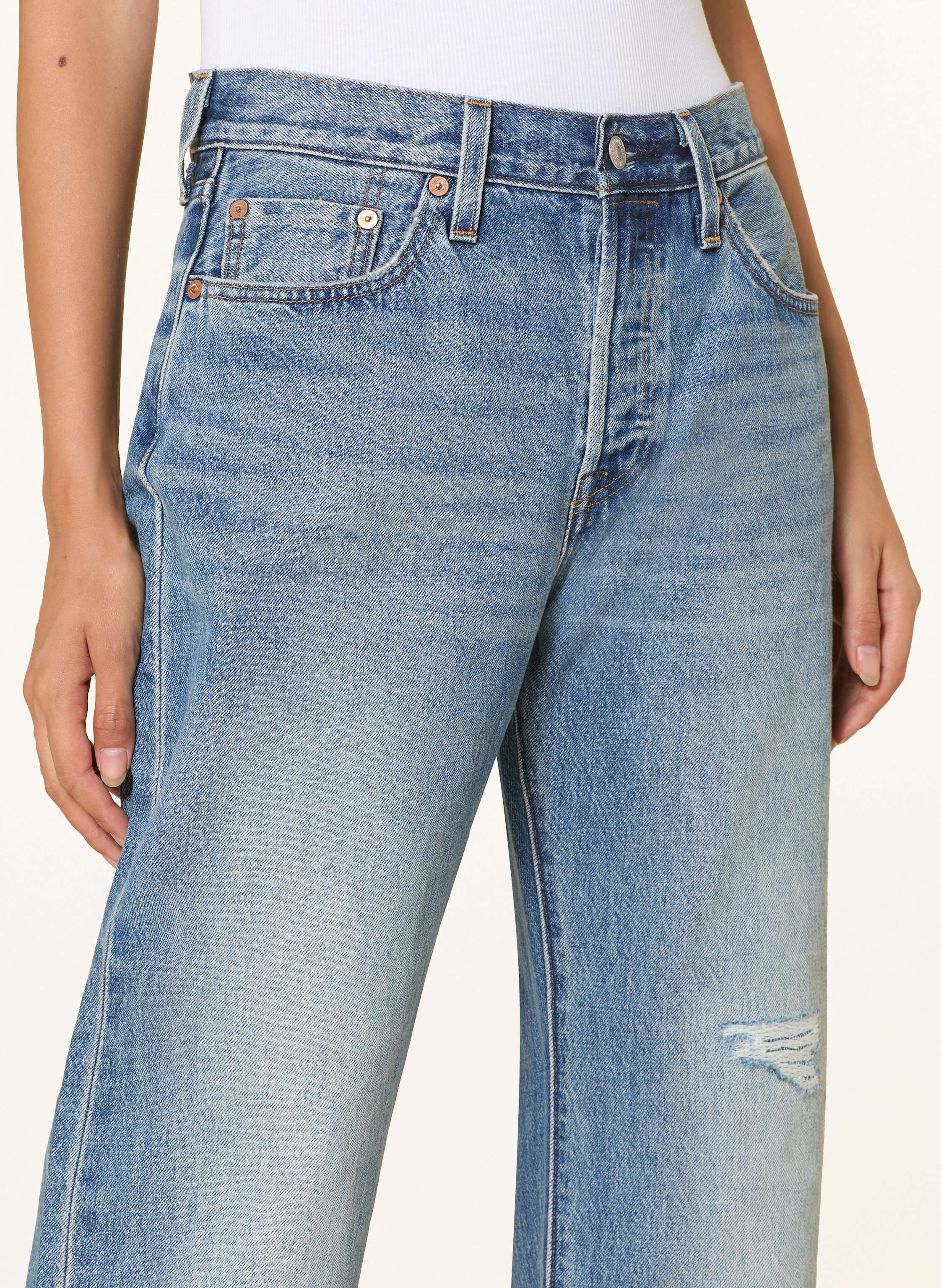 Thumbnail - Levi's® Straight Jeans 501 90's blau