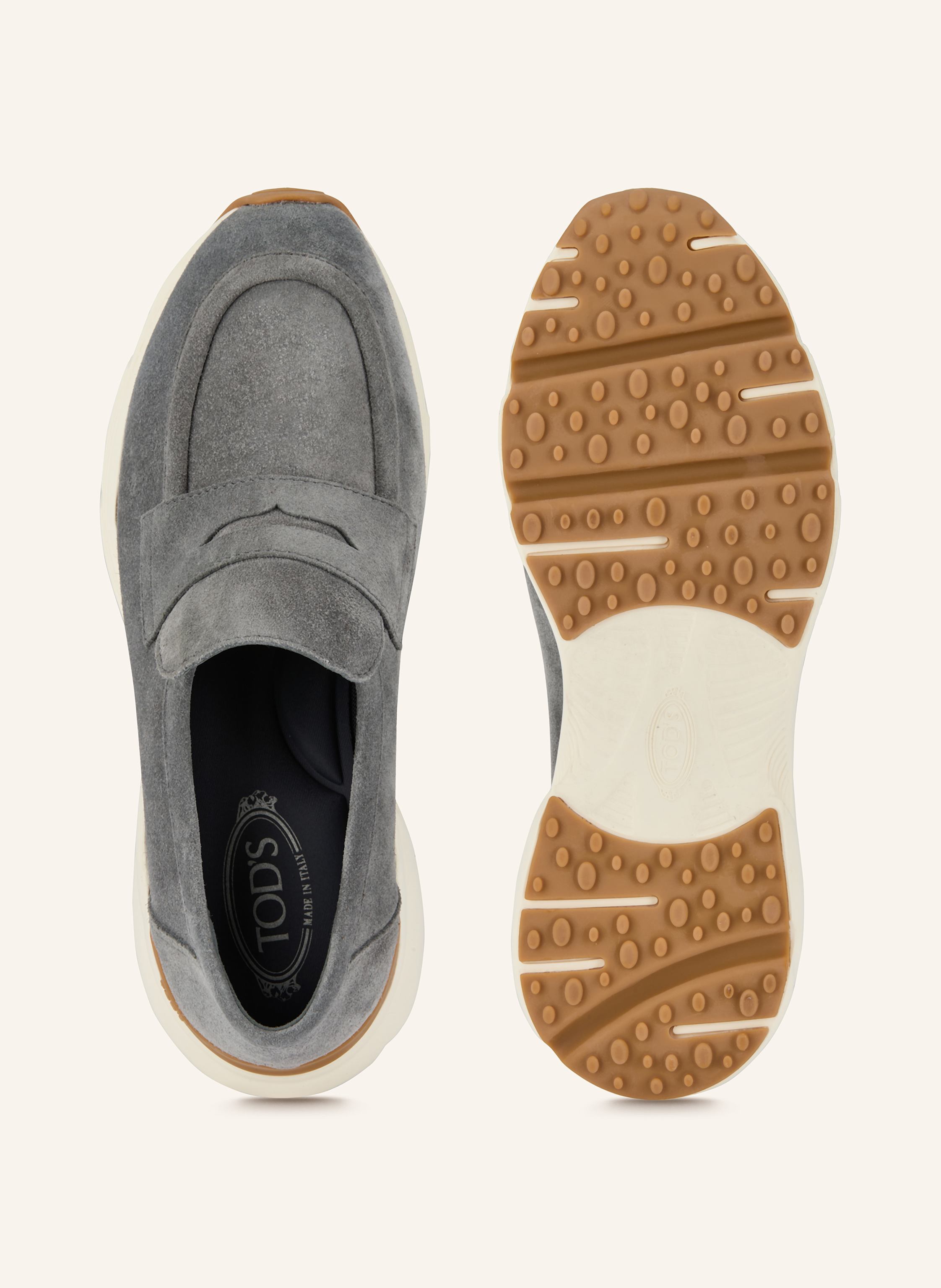 Thumbnail - Tod's Slip-On-Sneaker grau