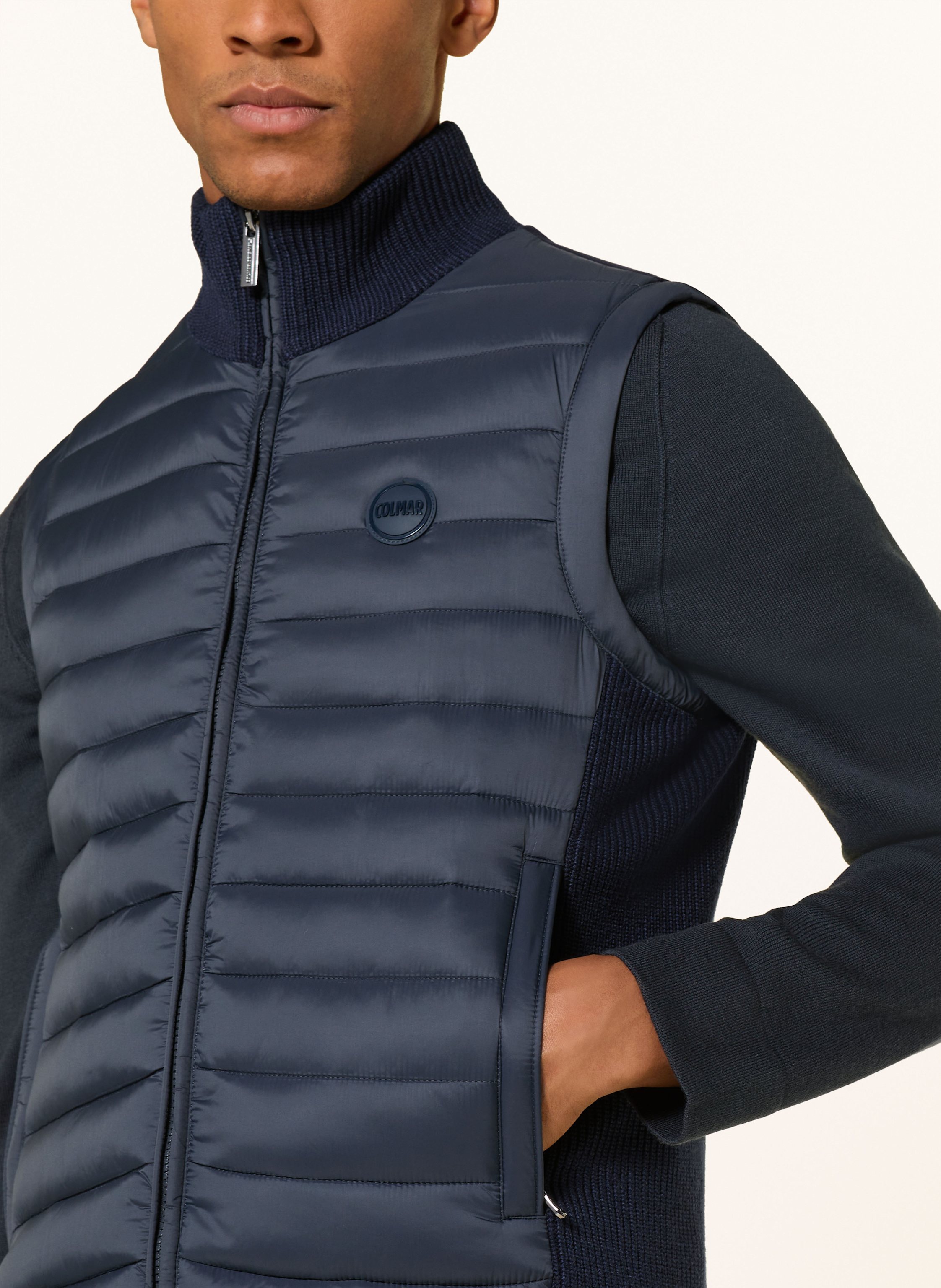Thumbnail - Colmar Steppweste Im Materialmix blau