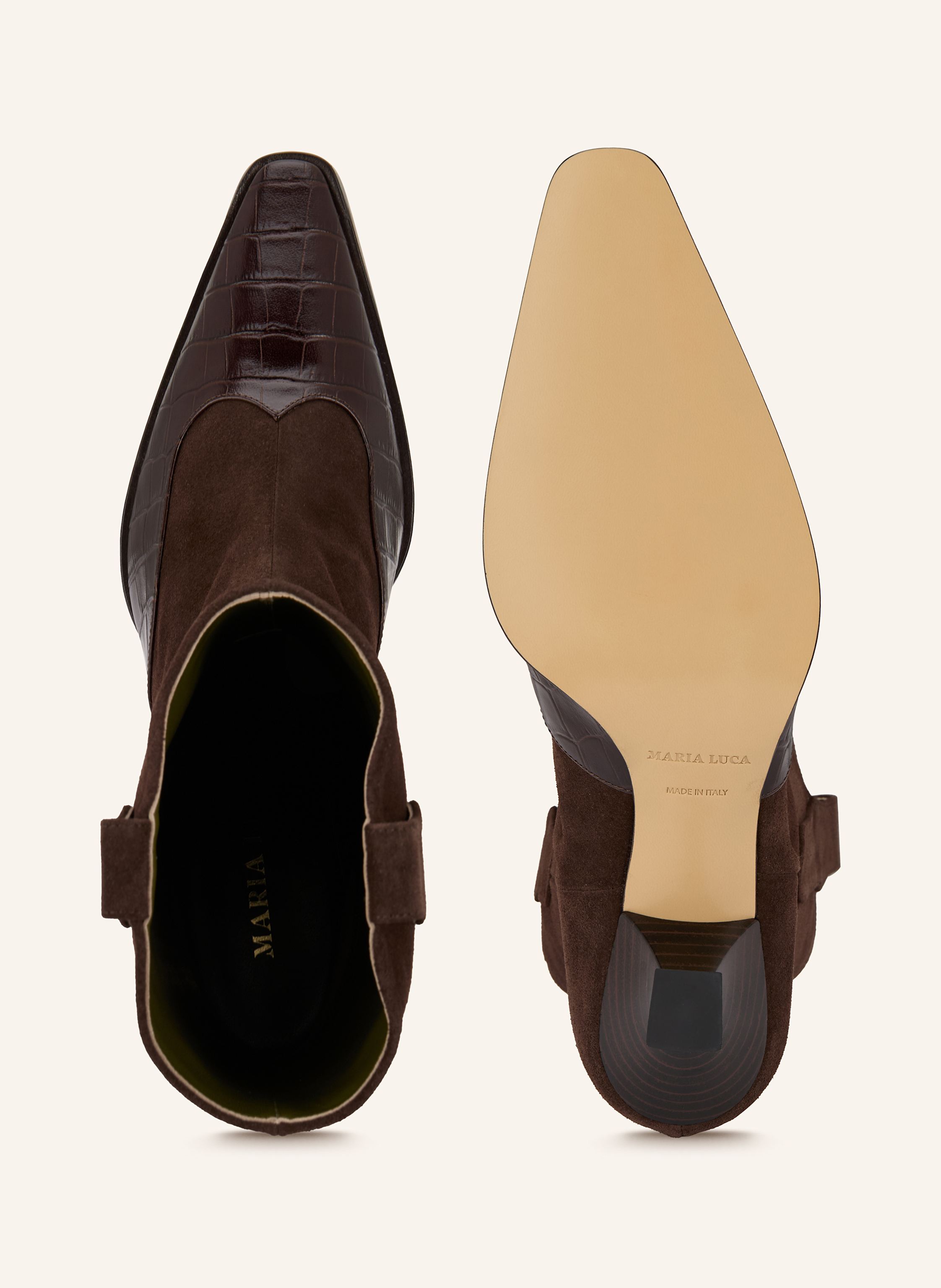 Thumbnail - Maria Luca Stiefelette Nila braun