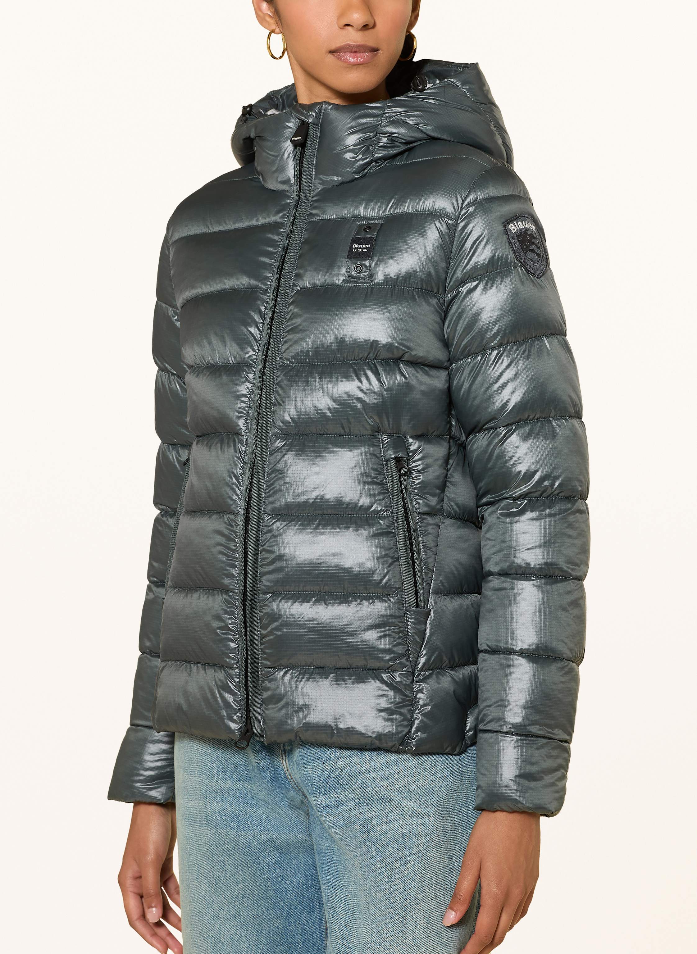 Thumbnail - Blauer Steppjacke Caroll Mit Dupont™ Sorona®-Isolierung grau