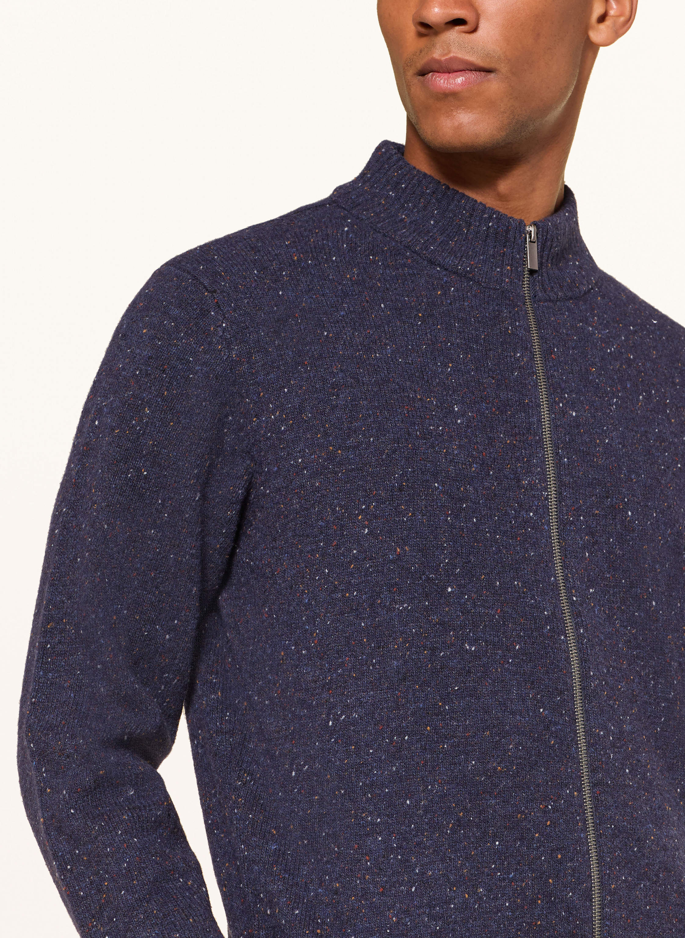 Thumbnail - Strokesman's Strickjacke blau