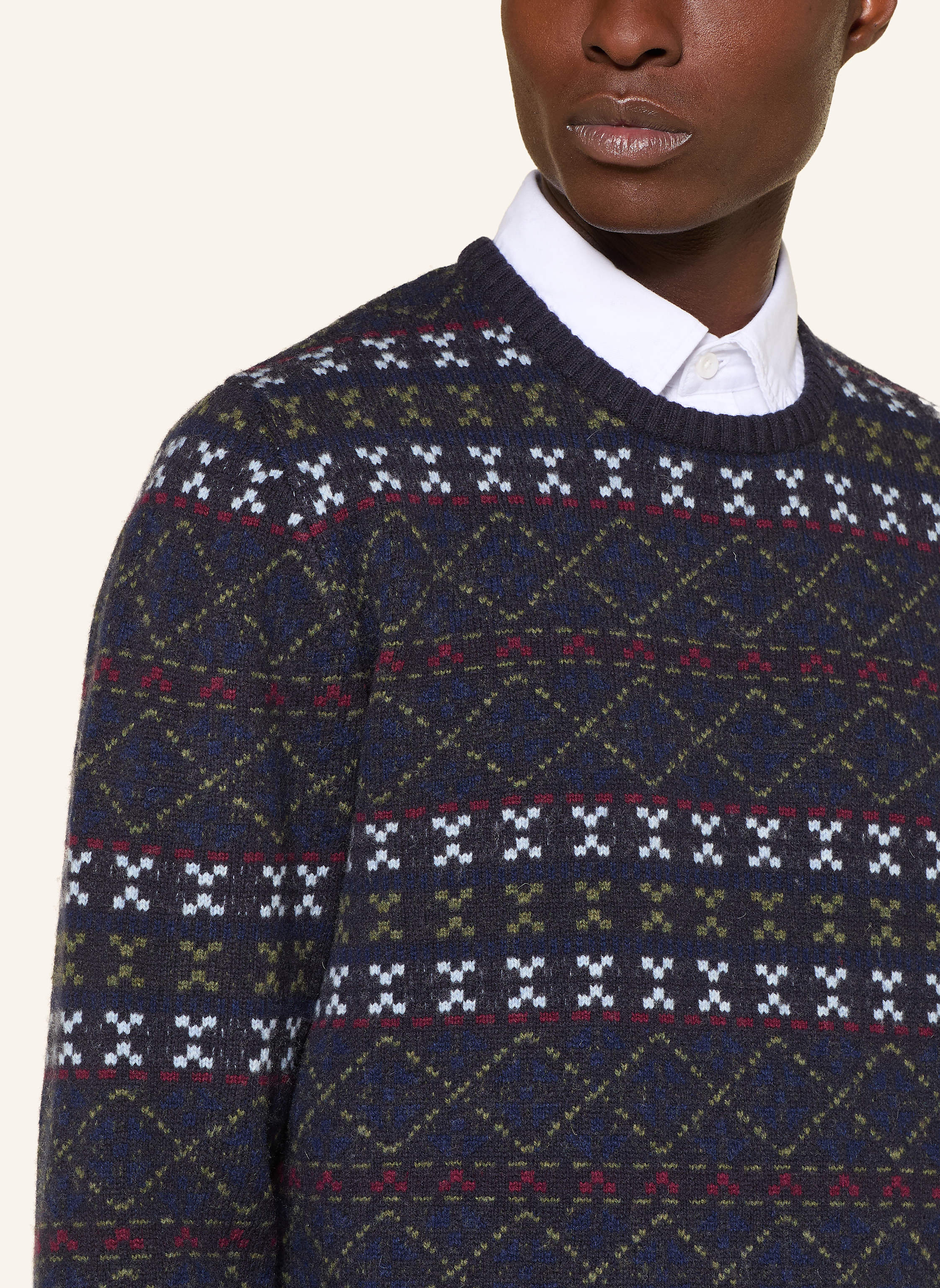 Thumbnail - Strokesman's Pullover blau