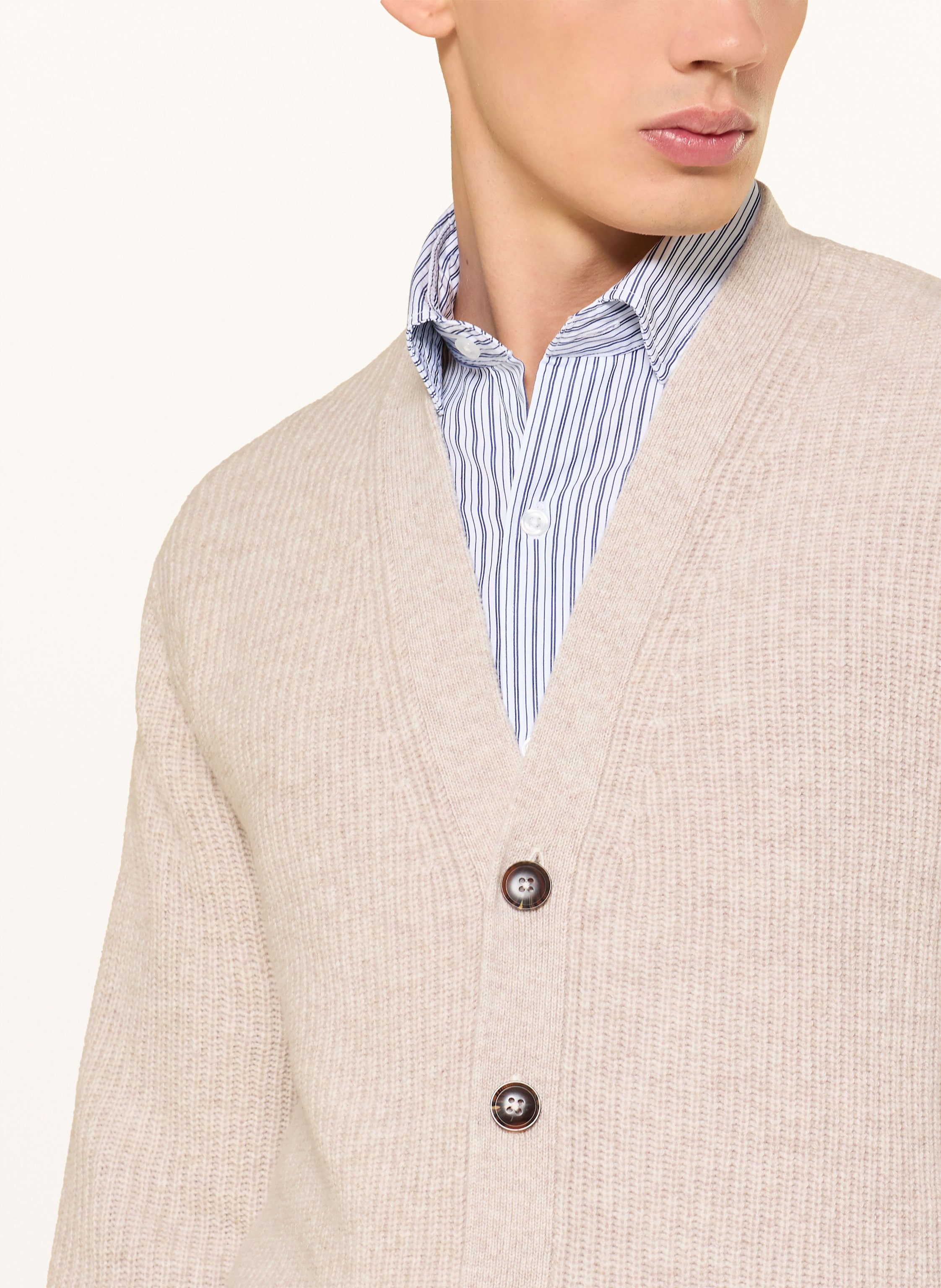 Thumbnail - Paul Strickjacke beige