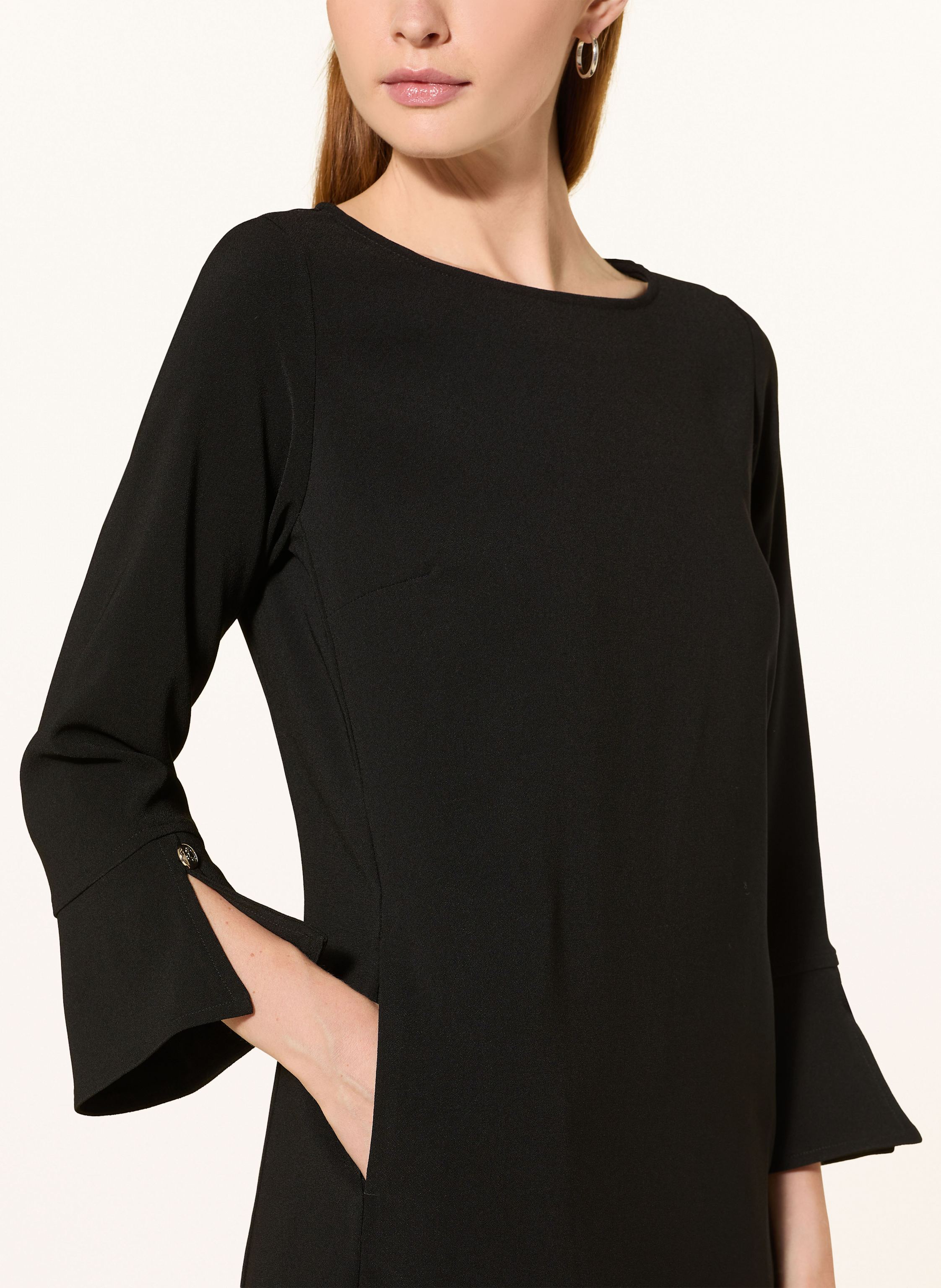 Thumbnail - Elena Miro Kleid Mit 3/4-Arm schwarz