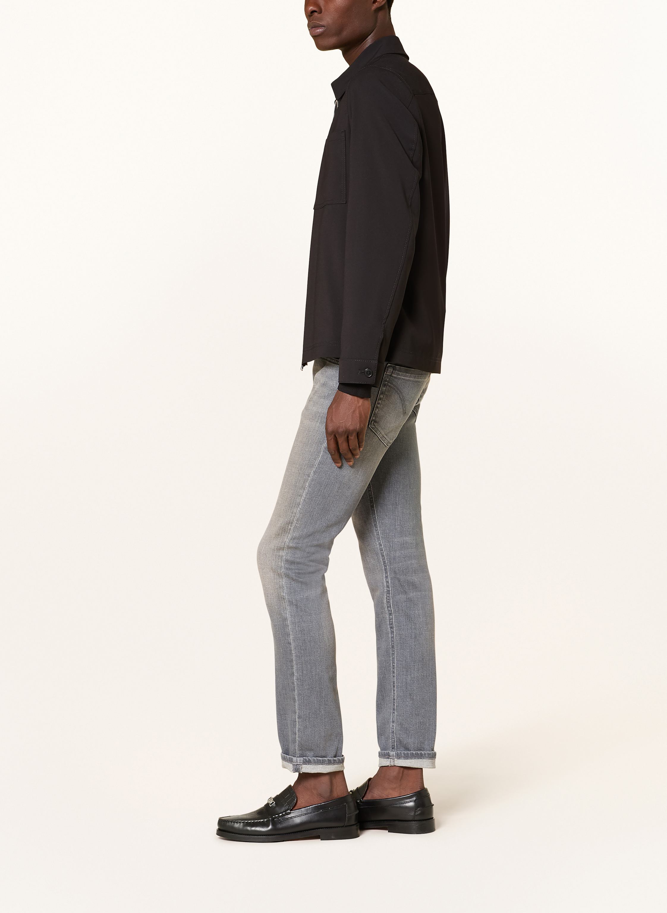 Thumbnail - Dondup Jeans George Skinny Fit grau