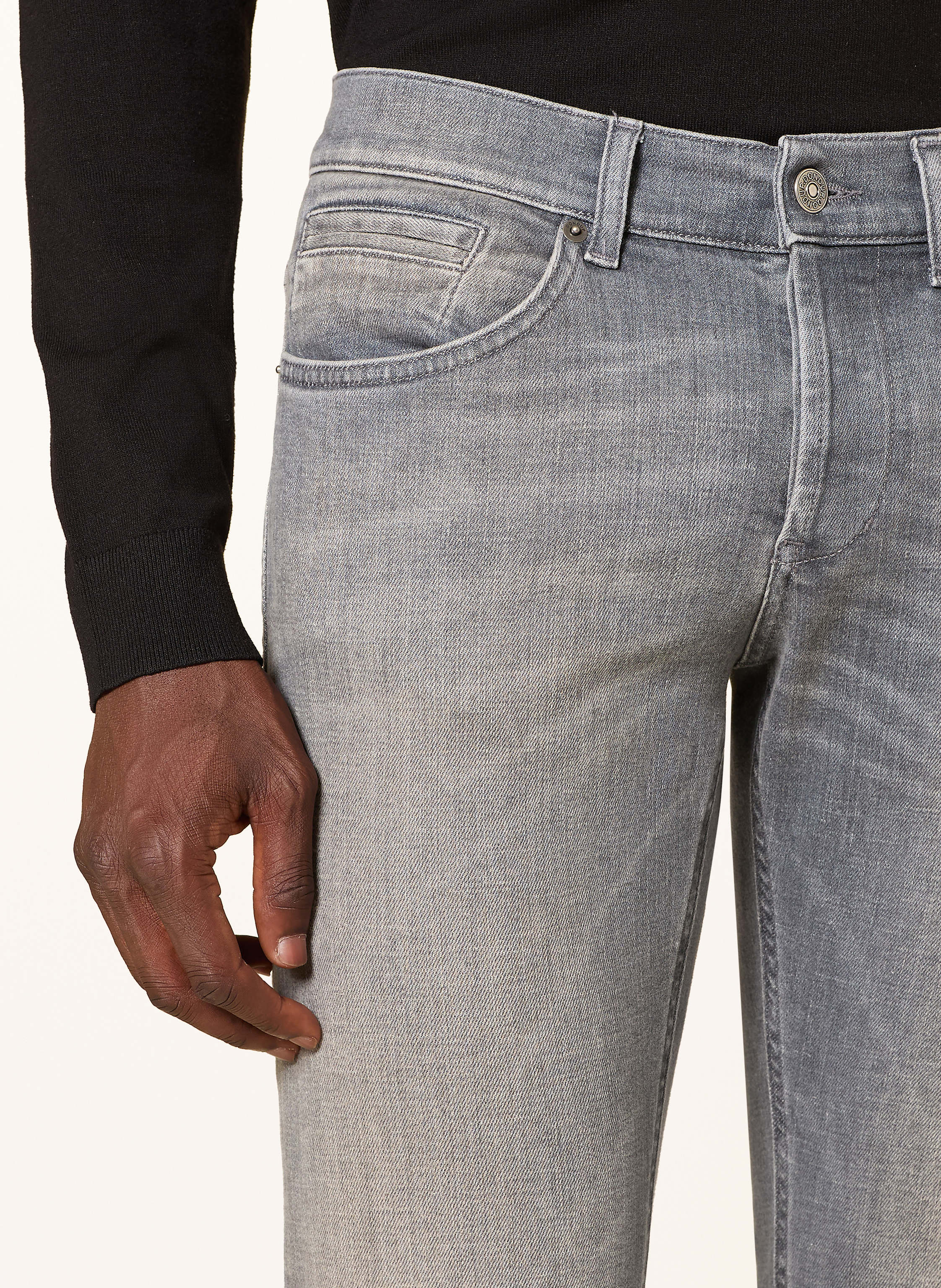 Thumbnail - Dondup Jeans George Skinny Fit grau