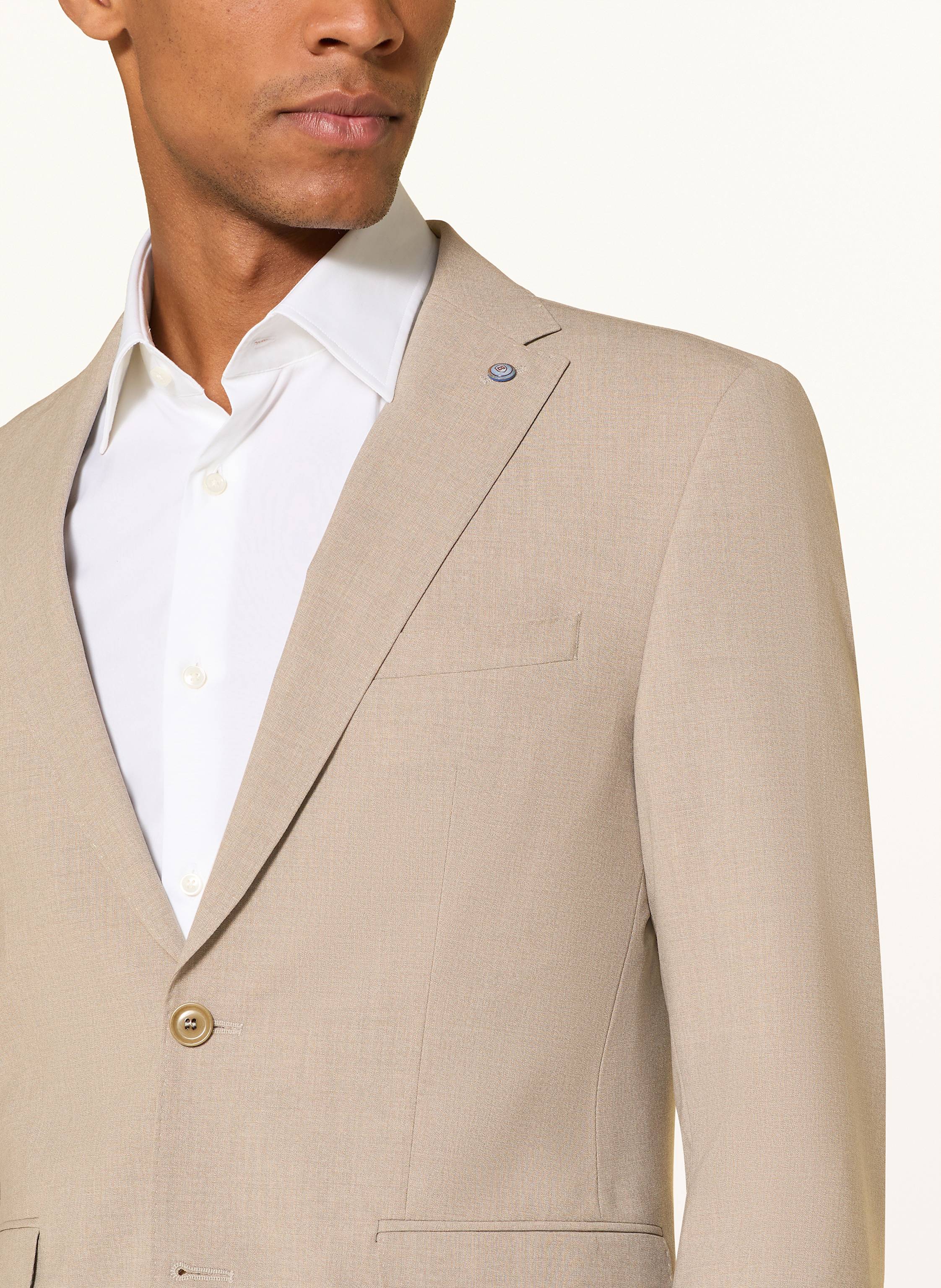 Thumbnail - Cg - Club Of Gents Anzugsakko Cg Colvin Sv Slim Fit beige
