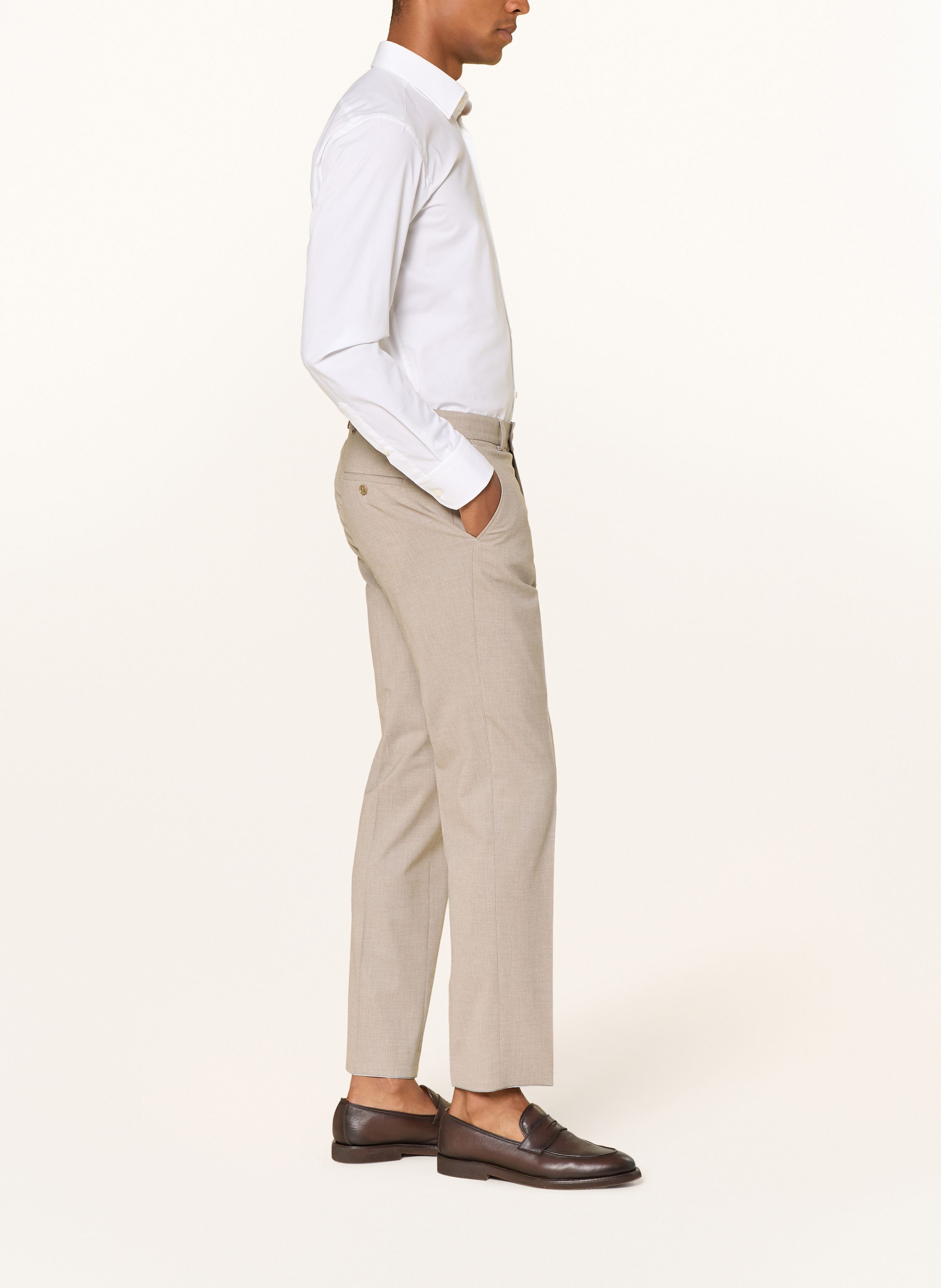 Thumbnail - Cg - Club Of Gents Anzughose Cg Cole Slim Fit beige
