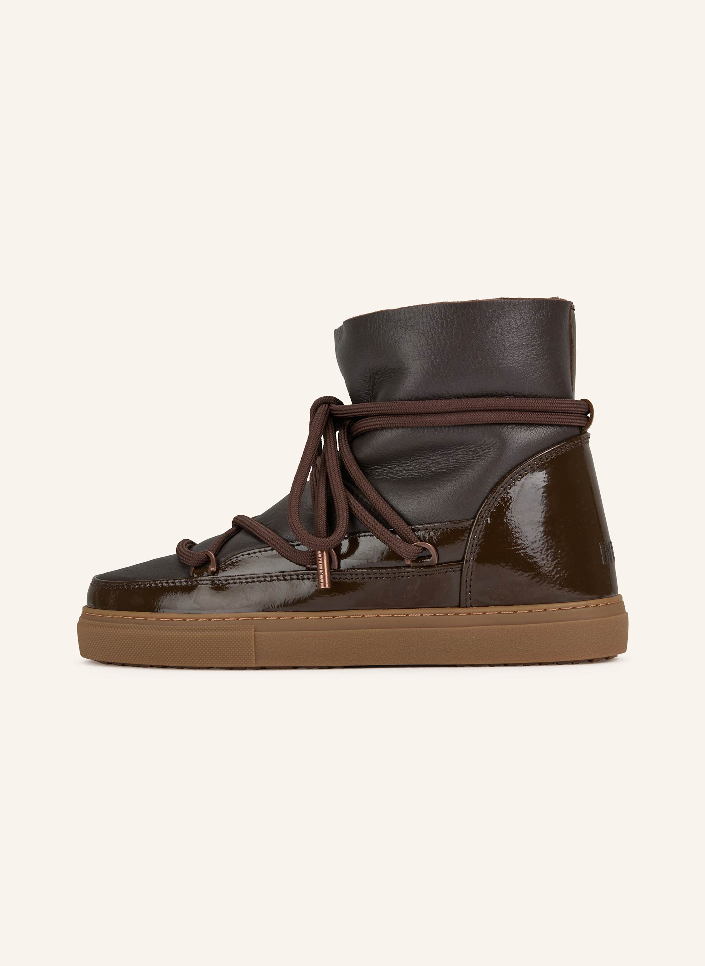 Thumbnail - Inuikii Schnürboots Gloss braun