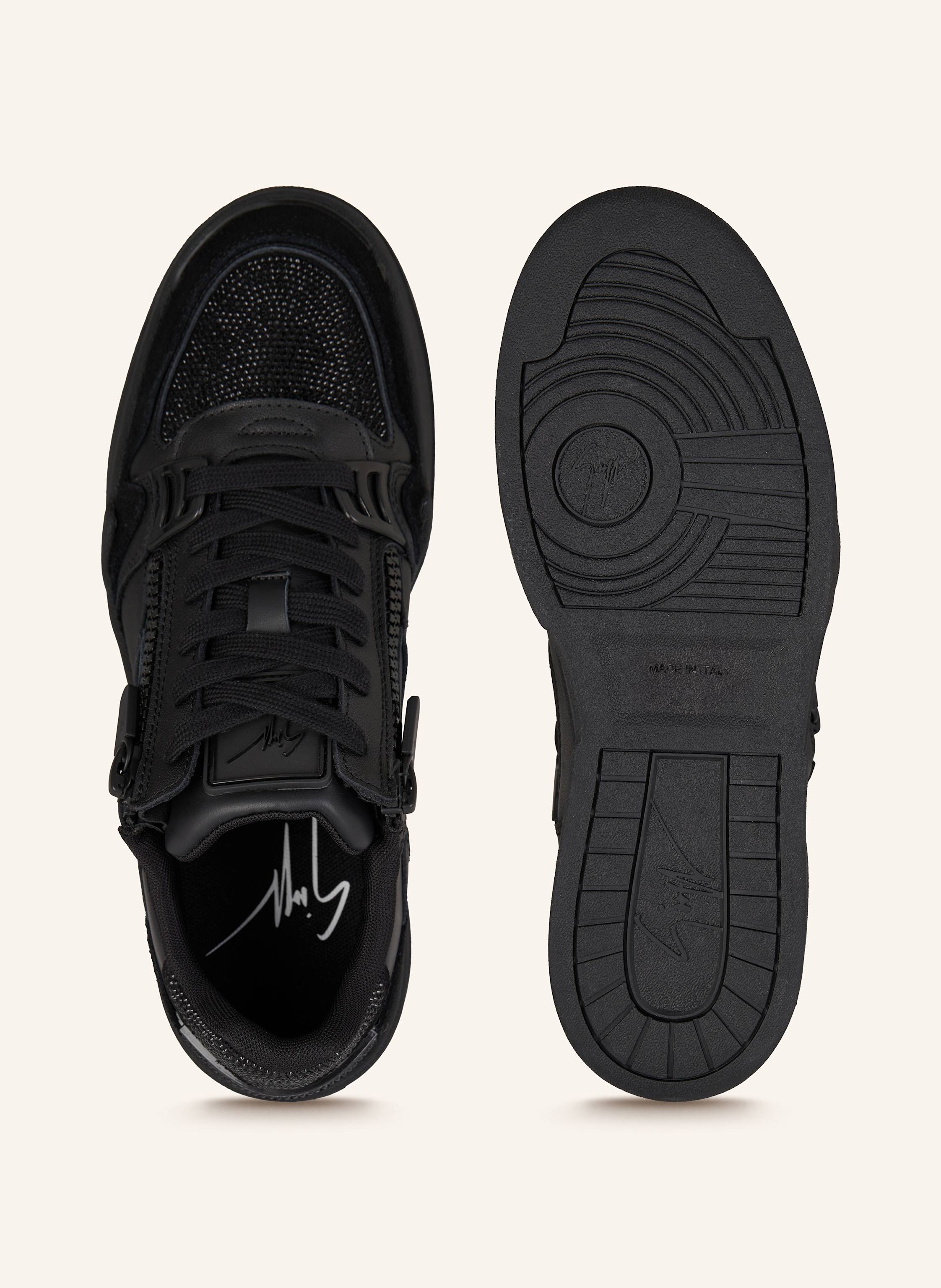 Thumbnail - Giuseppe Zanotti Design Sneaker Tomaia Mit Schmucksteinen schwarz