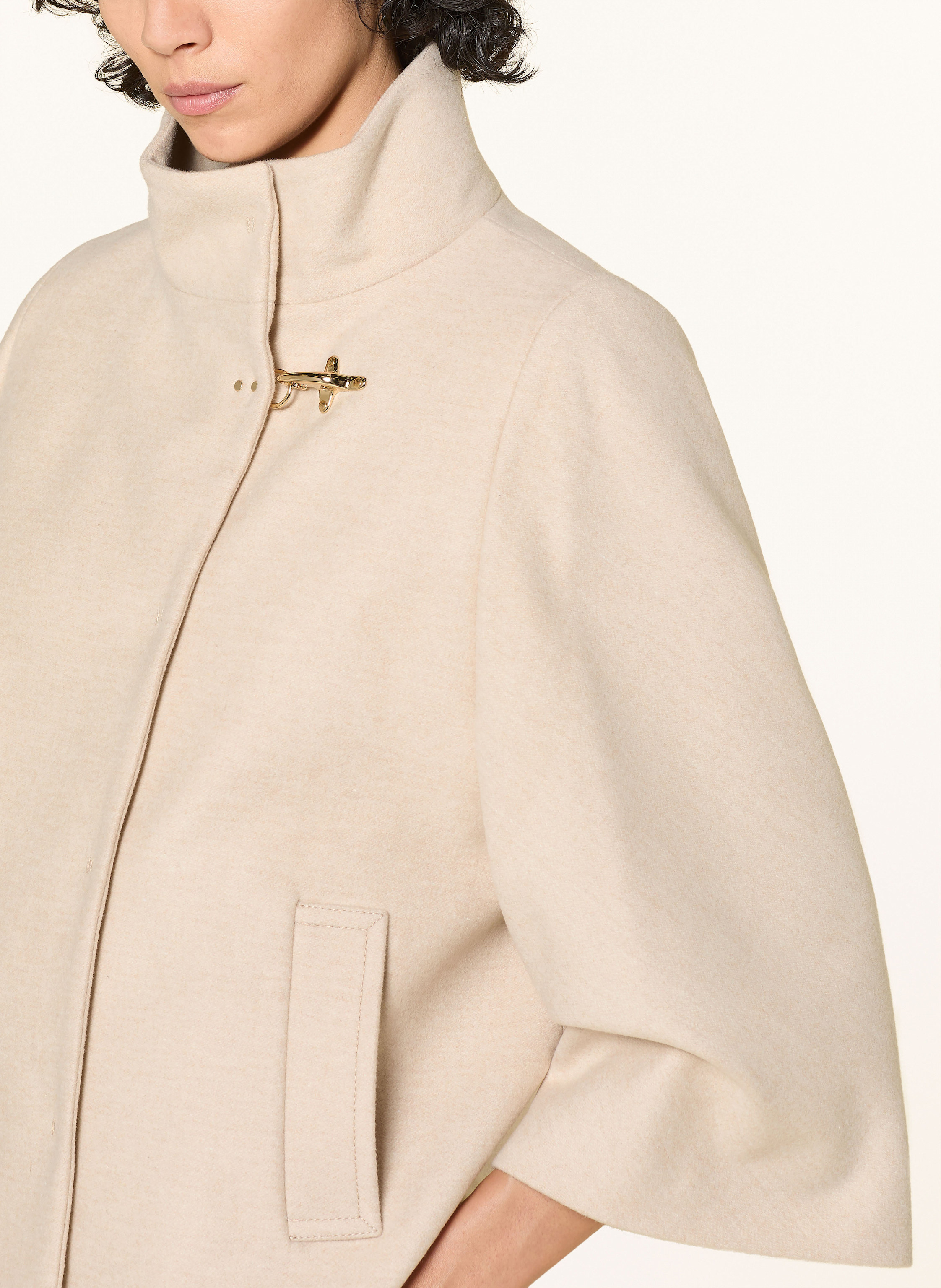 Thumbnail - Fay Jacke Mit 3/4-Arm beige