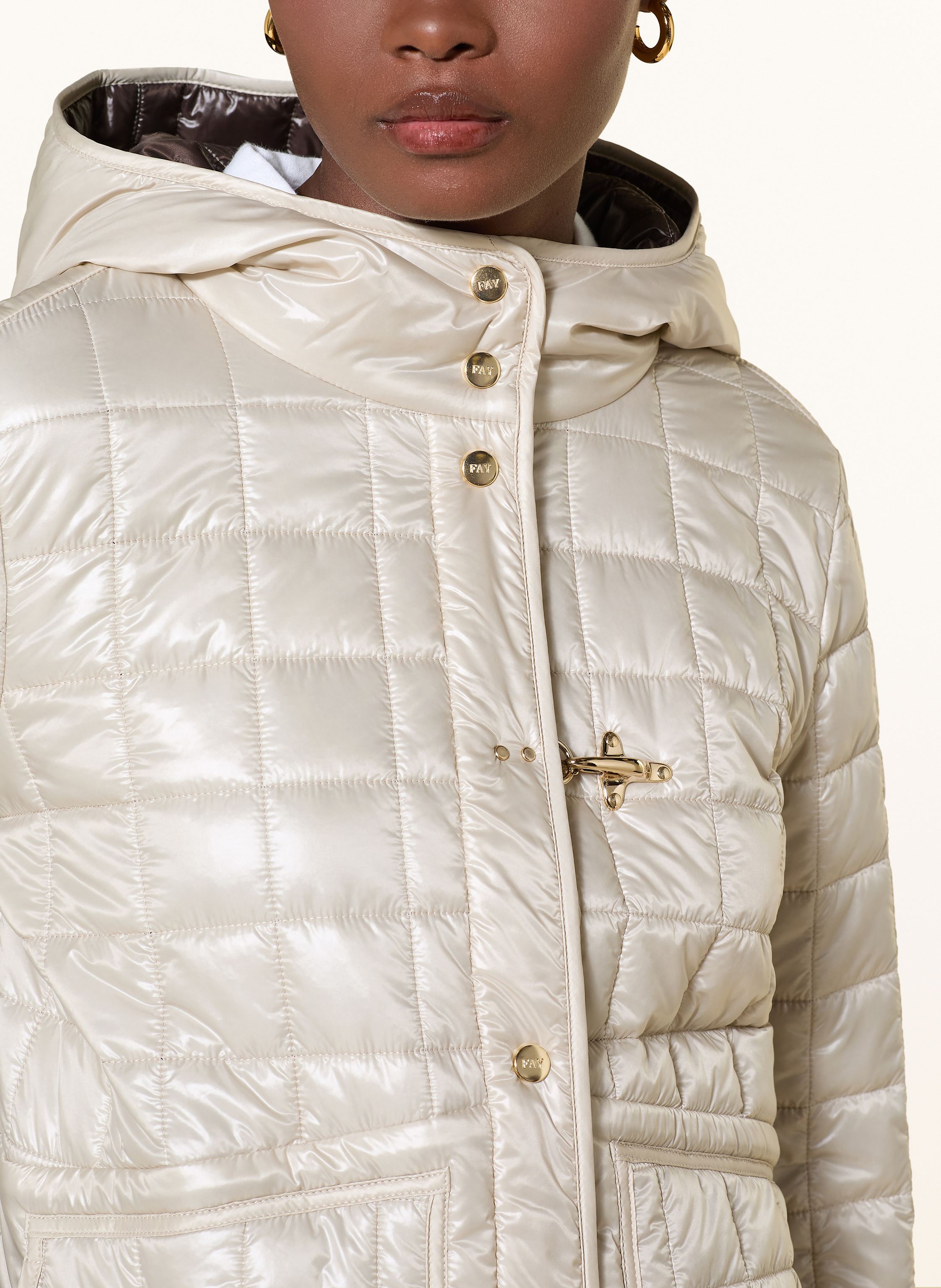 Thumbnail - Fay Steppjacke beige