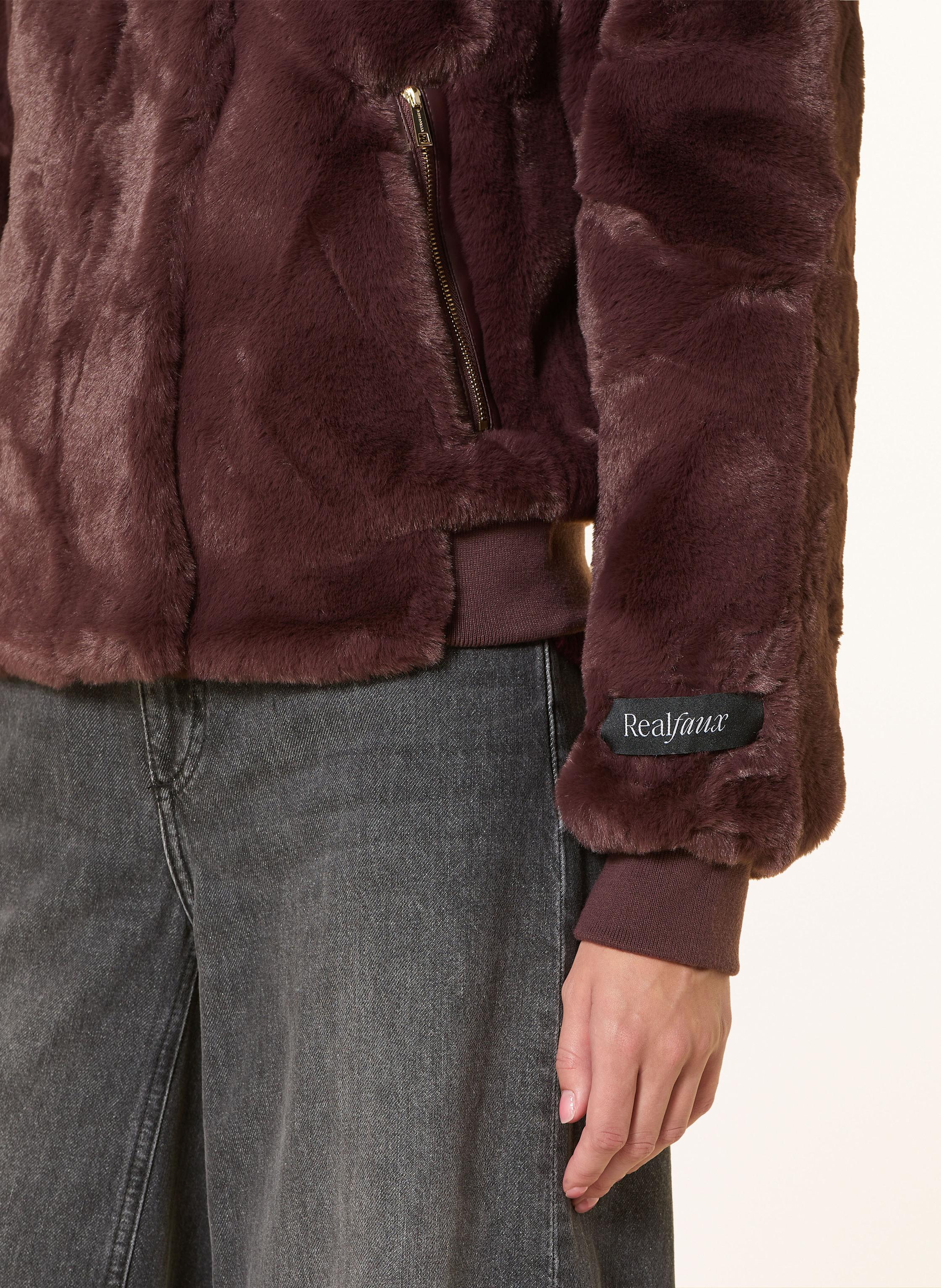 Thumbnail - Rino & Pelle Kunstpelz-Blouson Ambra braun