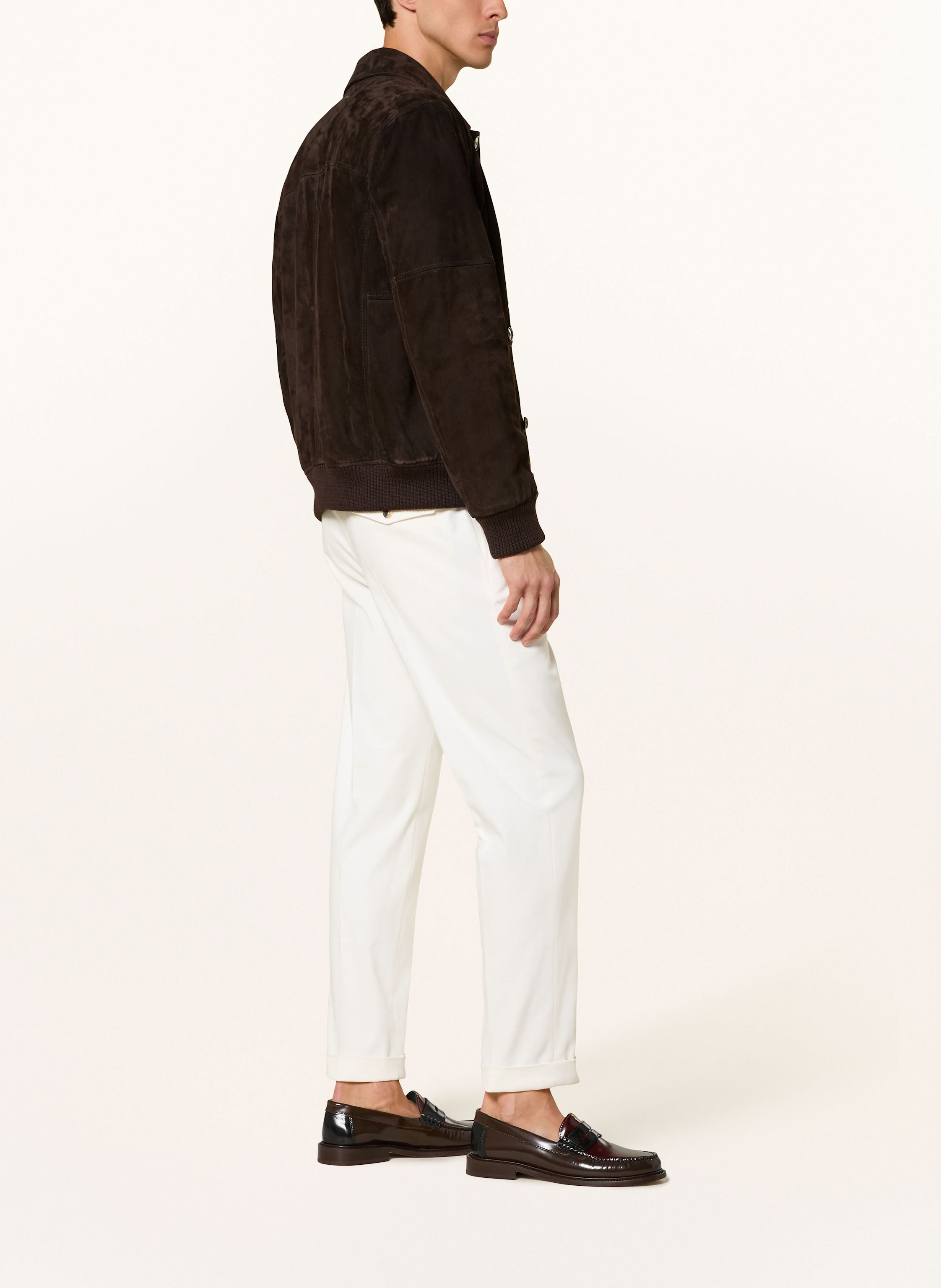 Thumbnail - Windsor. Chino Sapo Shaped Fit weiss