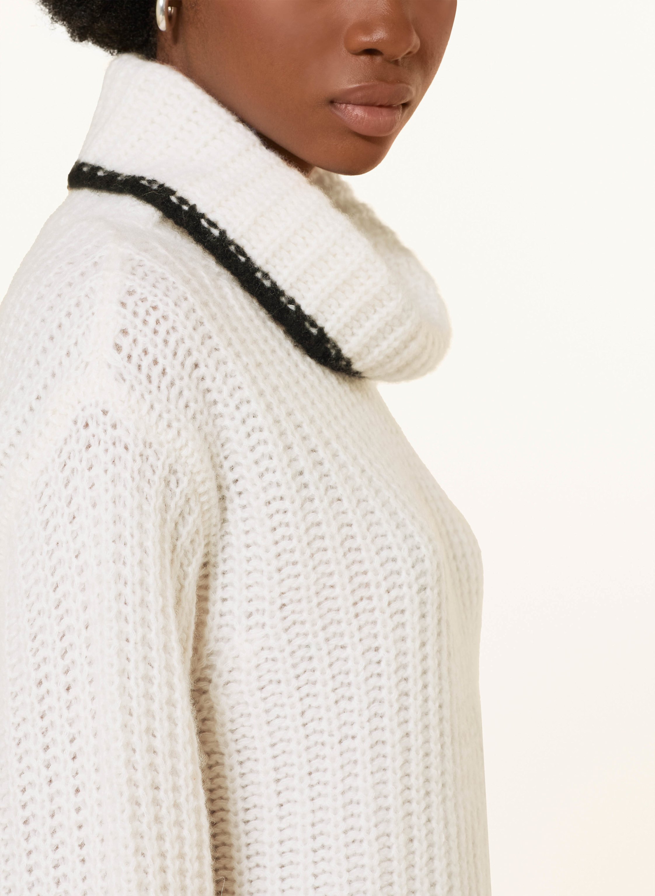 Thumbnail - Mrs & Hugs Pullover Mit Cashmere weiss