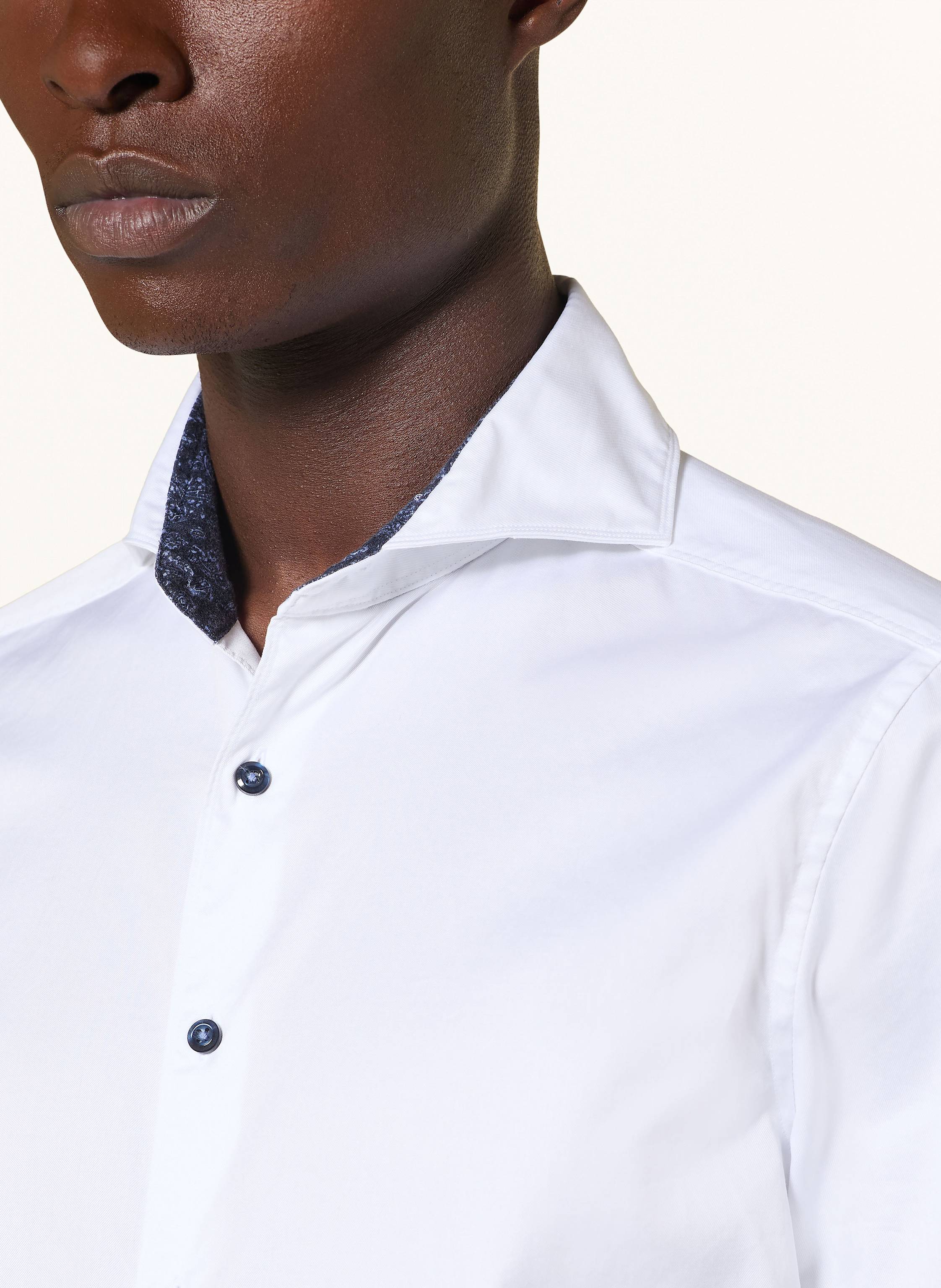 Thumbnail - Stenströms Hemd Slimline Fit weiss