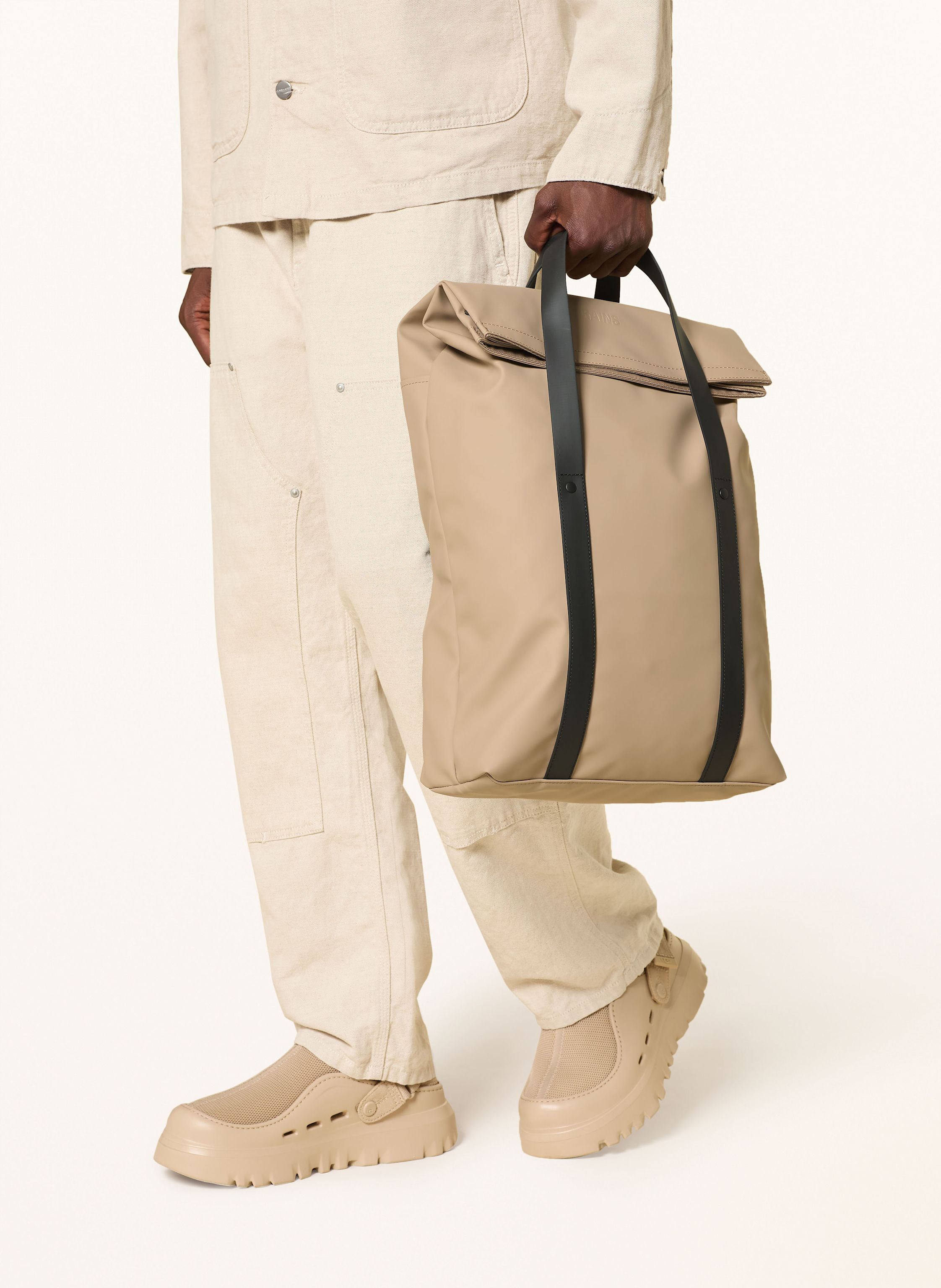Thumbnail - Rains Rucksack beige