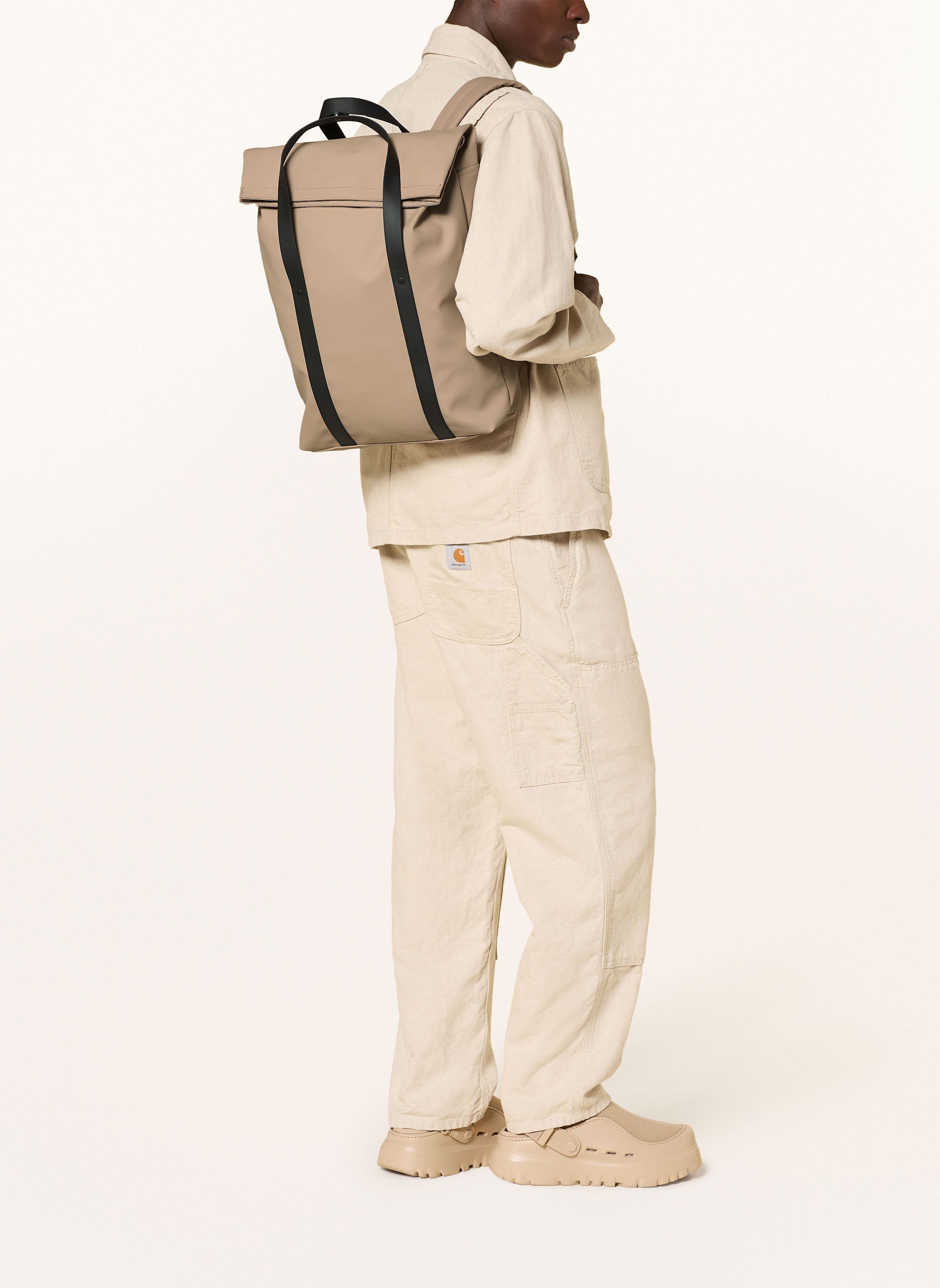 Thumbnail - Rains Rucksack beige