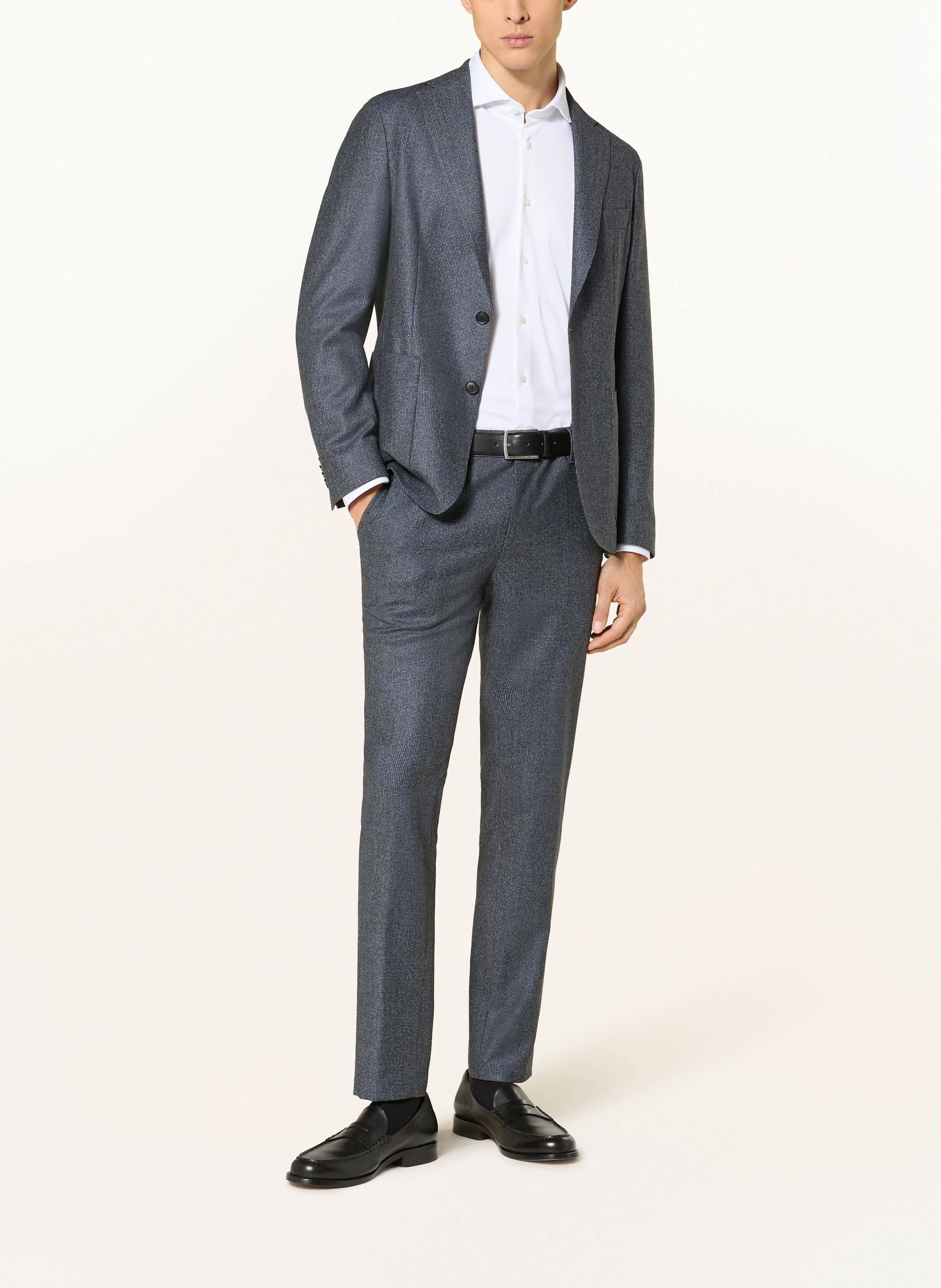 Thumbnail - Boss Hemd Hank Performance Slim Fit weiss