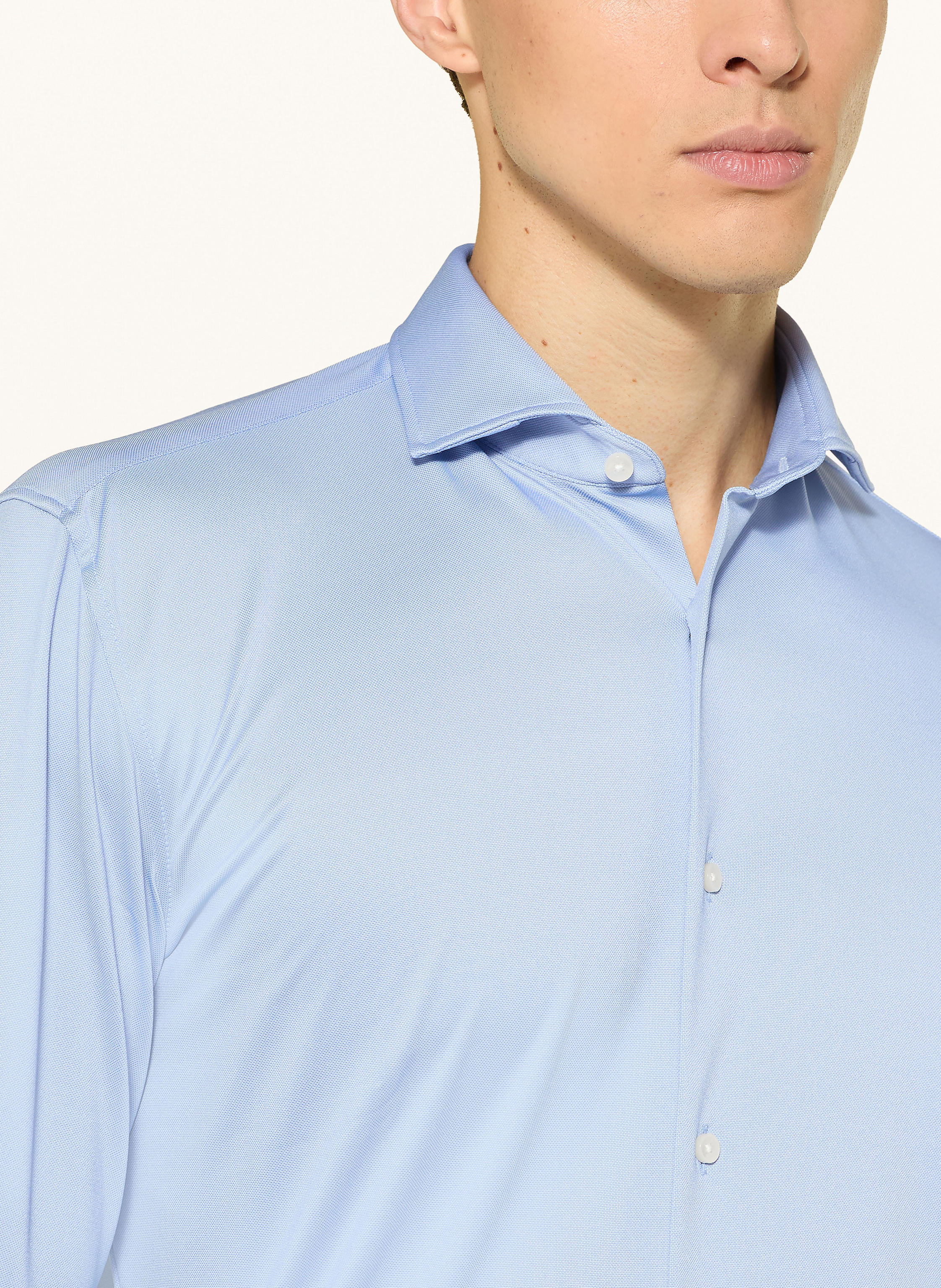 Thumbnail - Boss Hemd Hank Performance Slim Fit blau