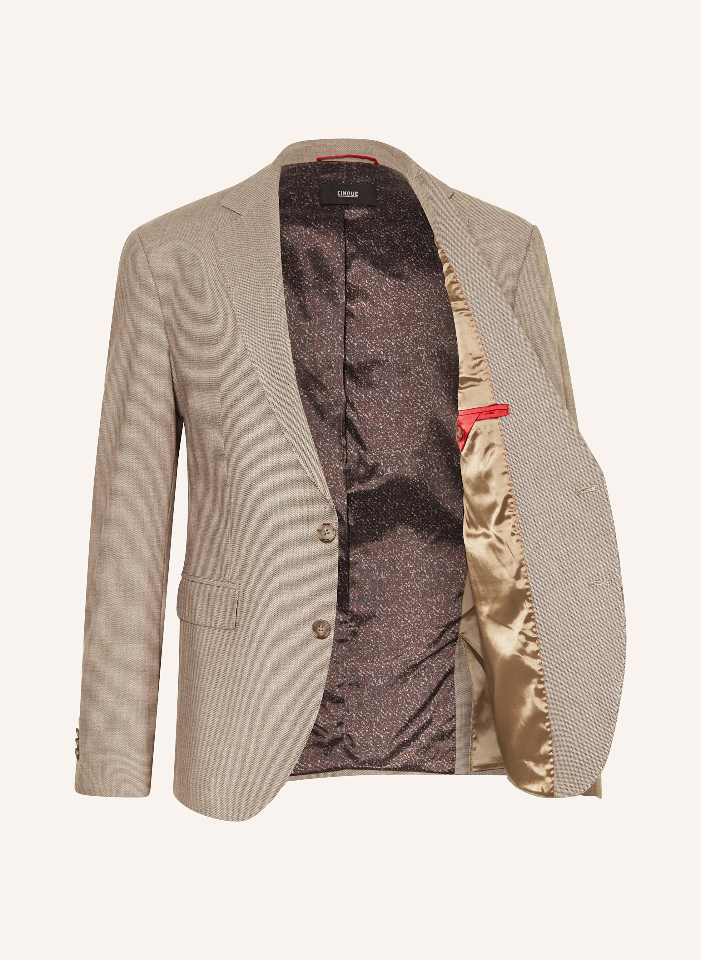 Thumbnail - Cinque Anzugsakko Cidata Extra Slim Fit braun