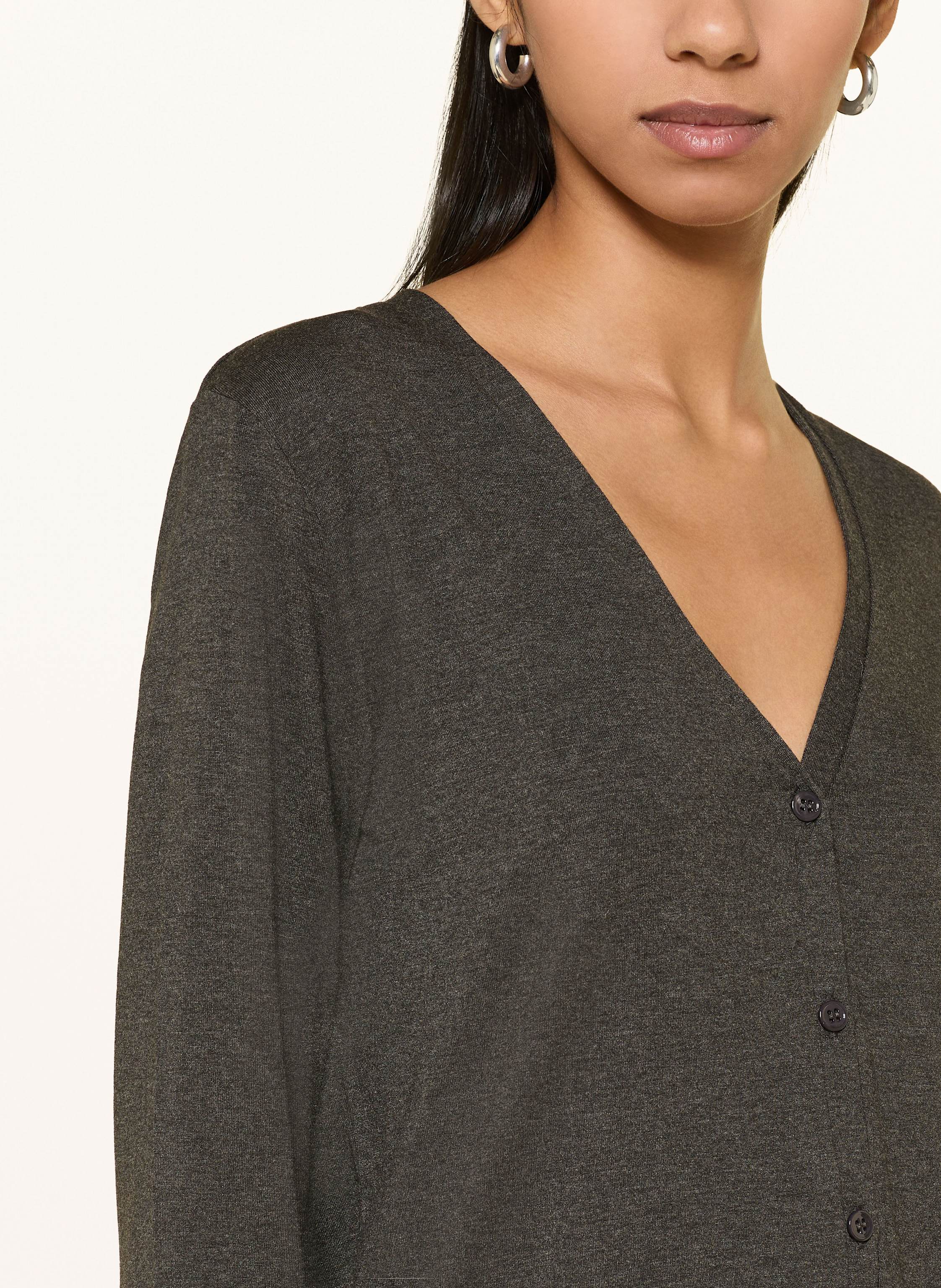 Thumbnail - Majestic Filatures Jerseyjacke grau