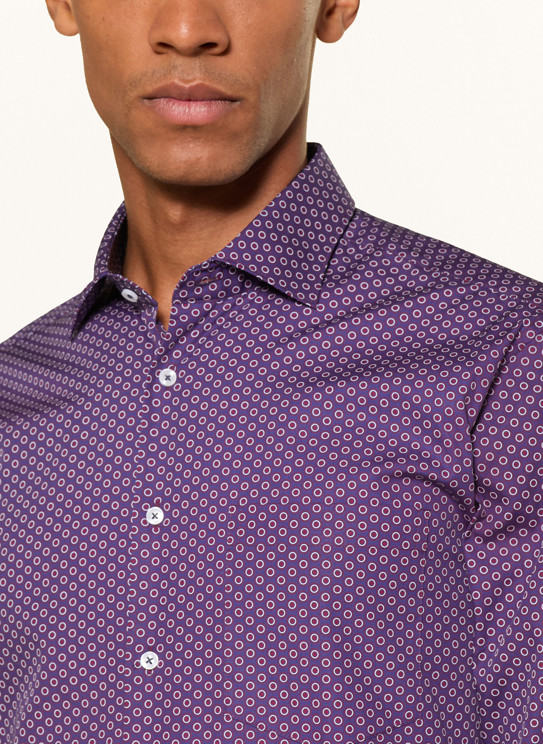 Thumbnail - Seidensticker Hemd Regular Fit lila