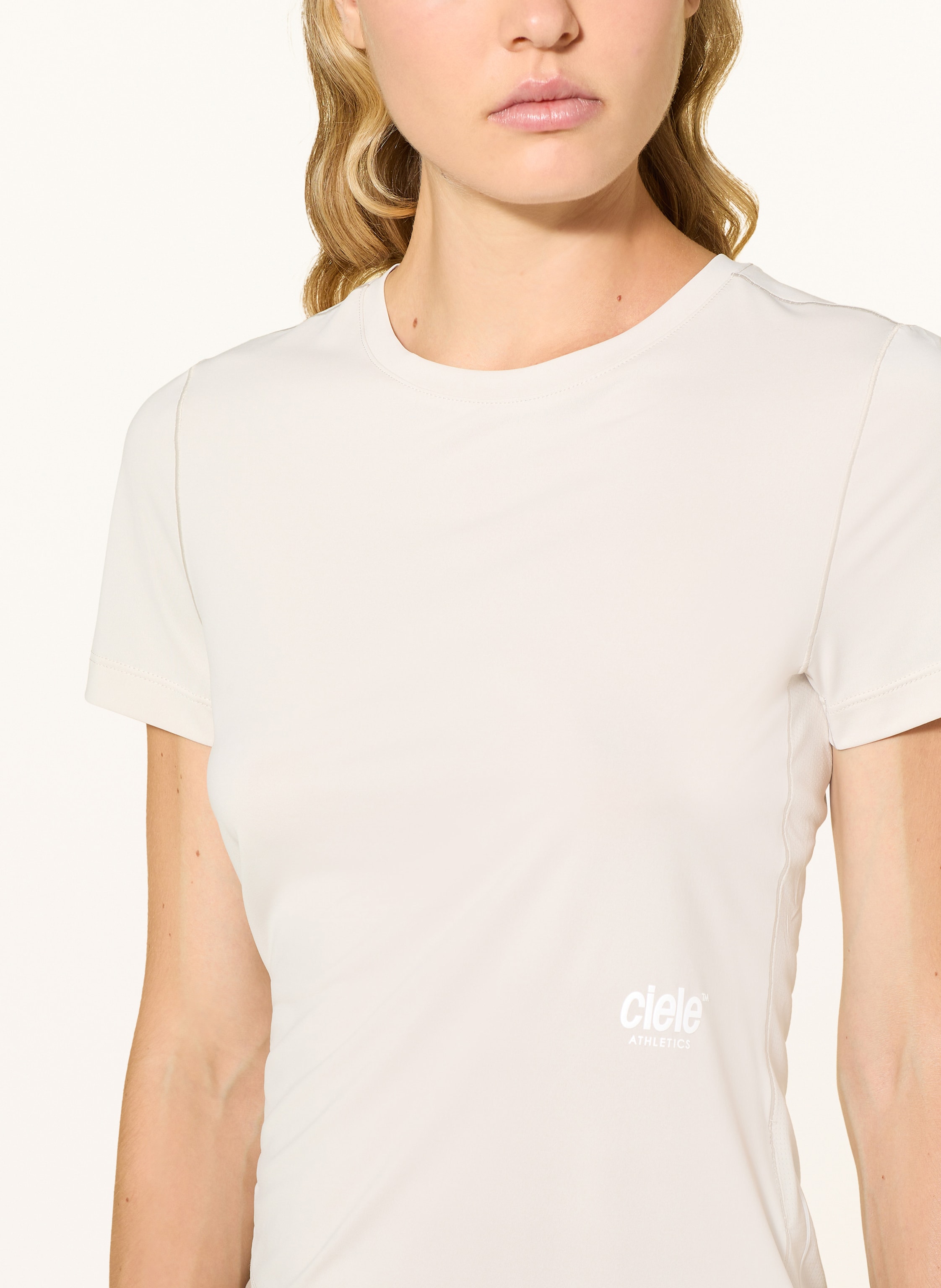 Thumbnail - Ciele Athletics Laufshirt Dlyt beige