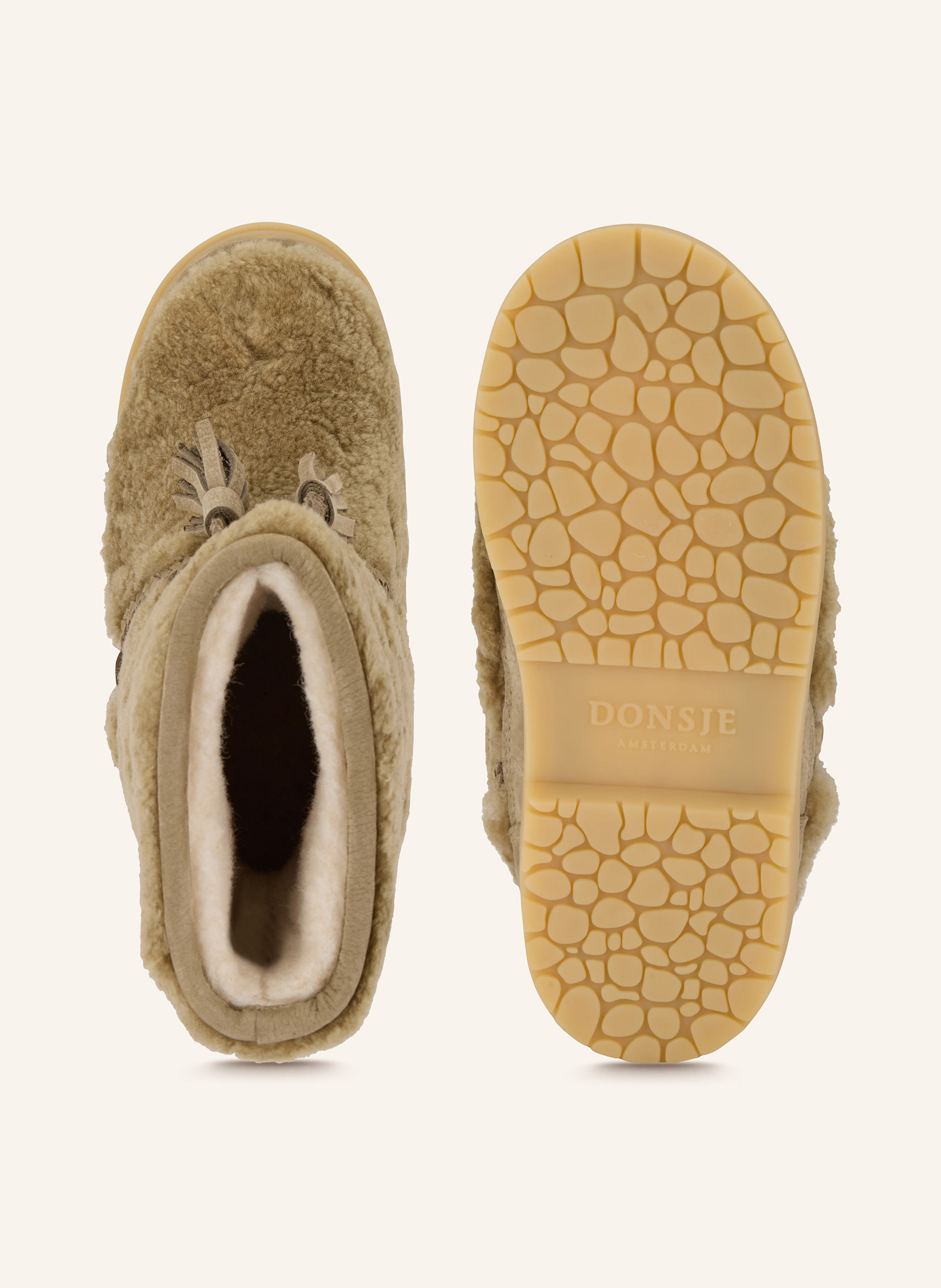 Thumbnail - Donsje Boots Myril beige