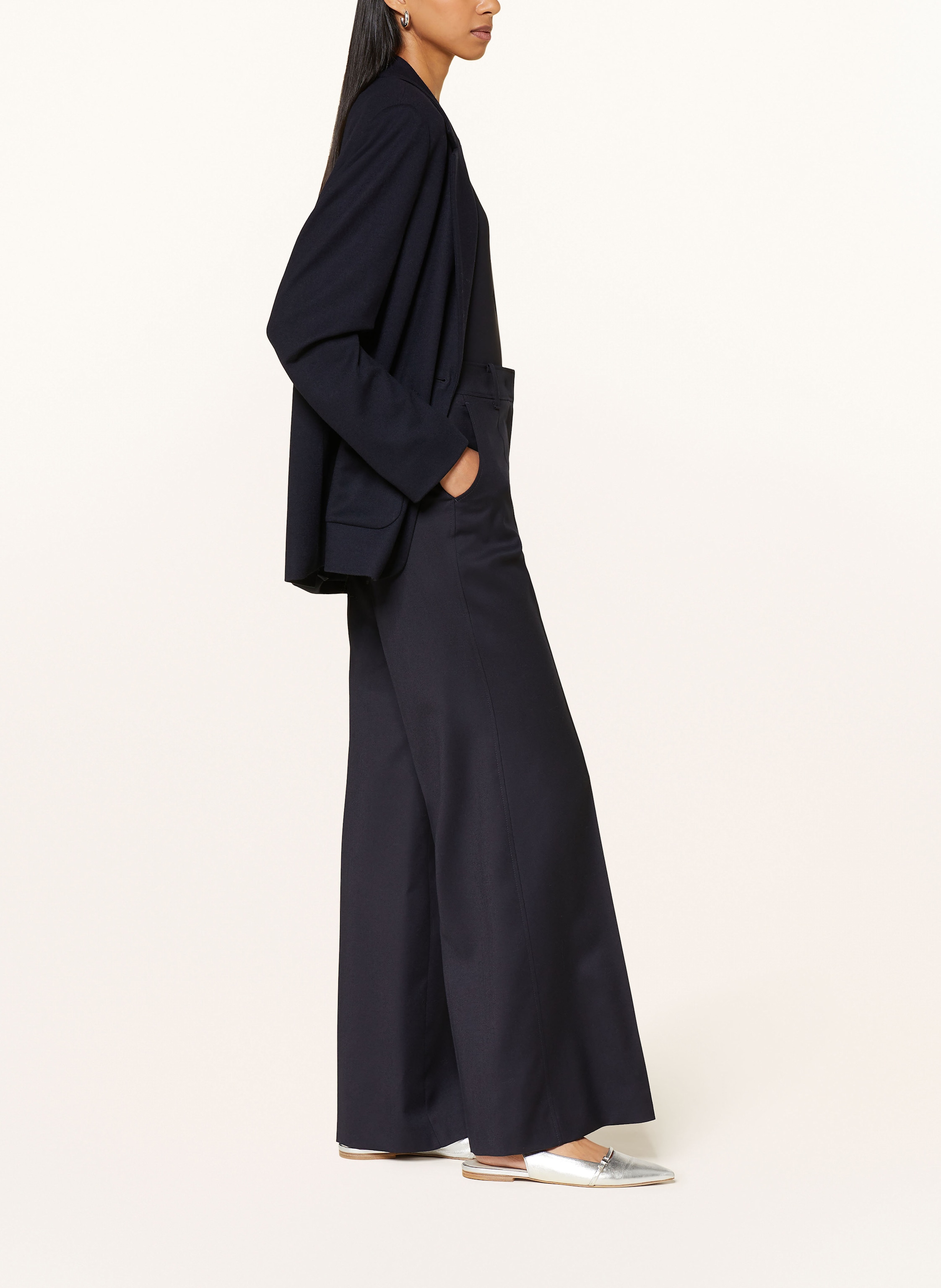 Thumbnail - Windsor. Marlenehose blau