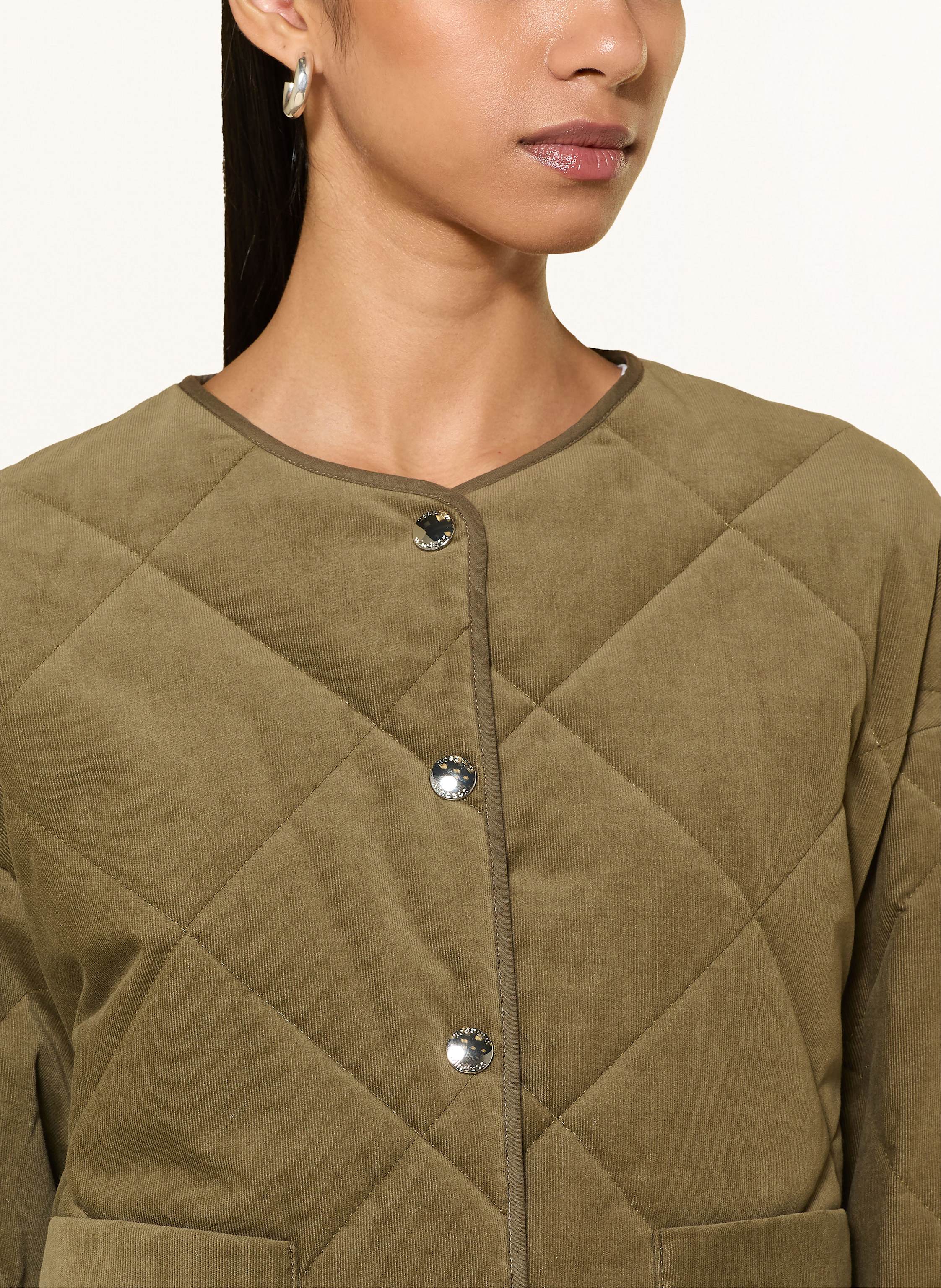 Thumbnail - Windsor. Steppjacke Aus Cord gruen