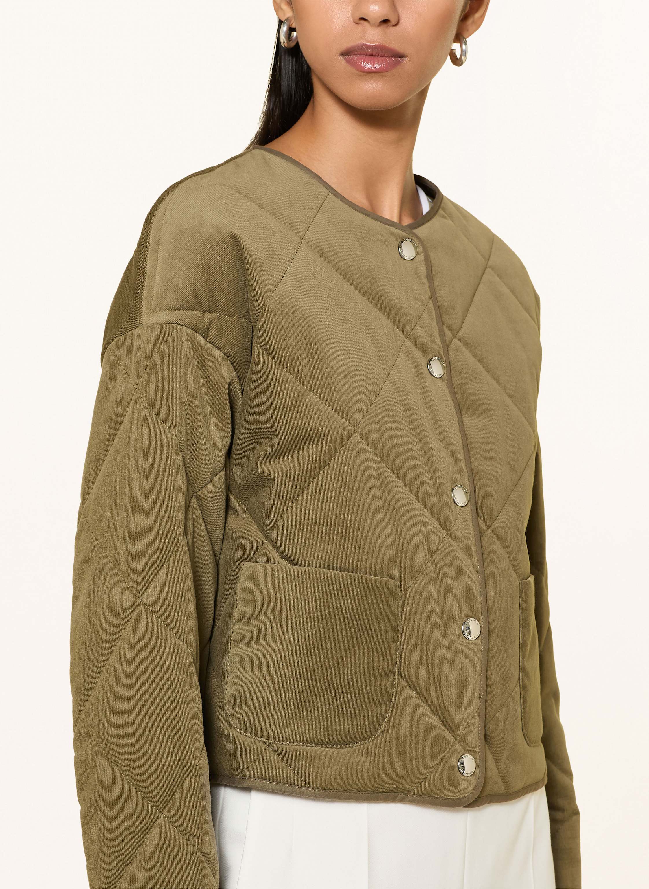 Thumbnail - Windsor. Steppjacke Aus Cord gruen