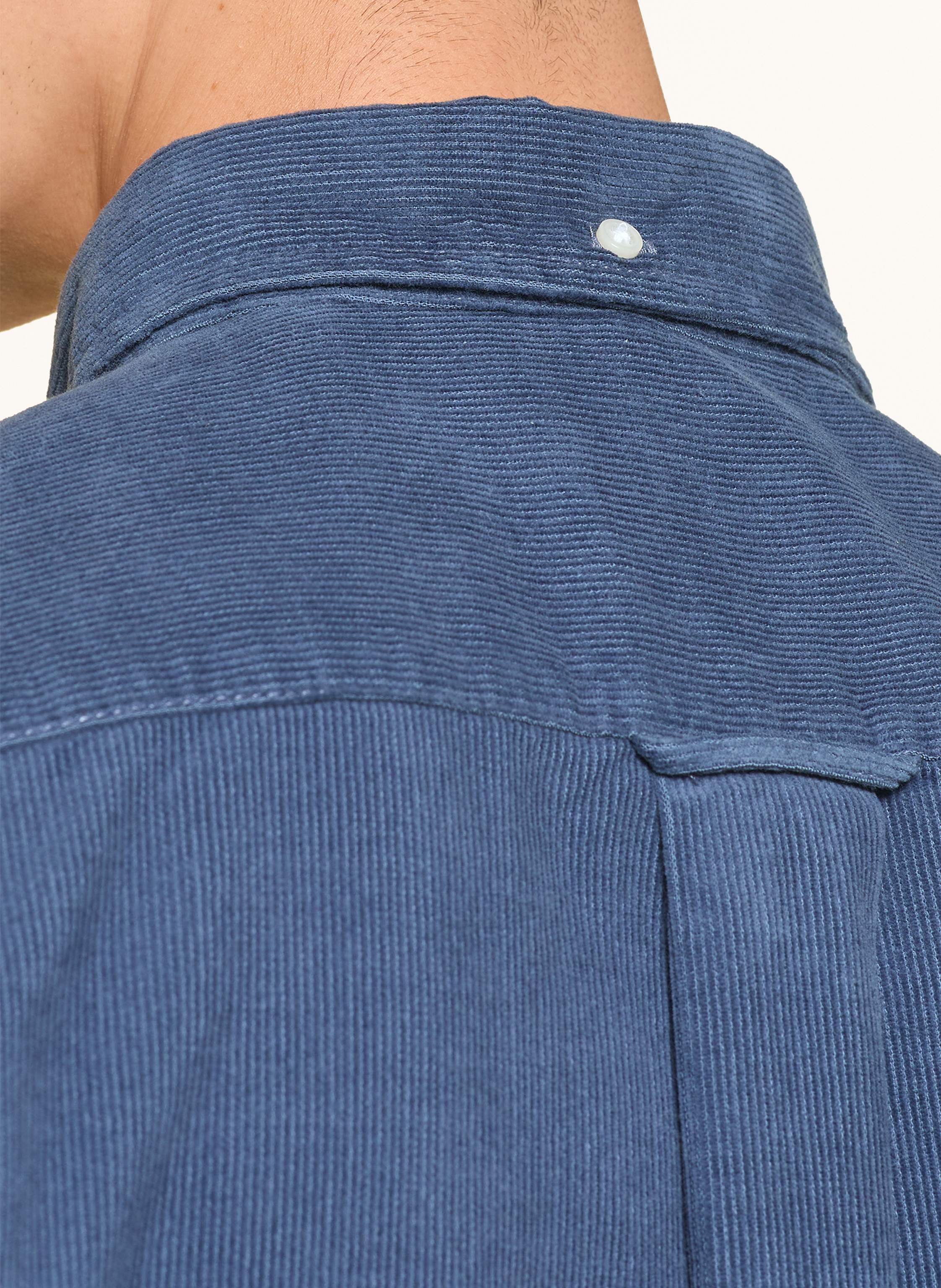 Thumbnail - Gant Cordhemd Regular Fit blau