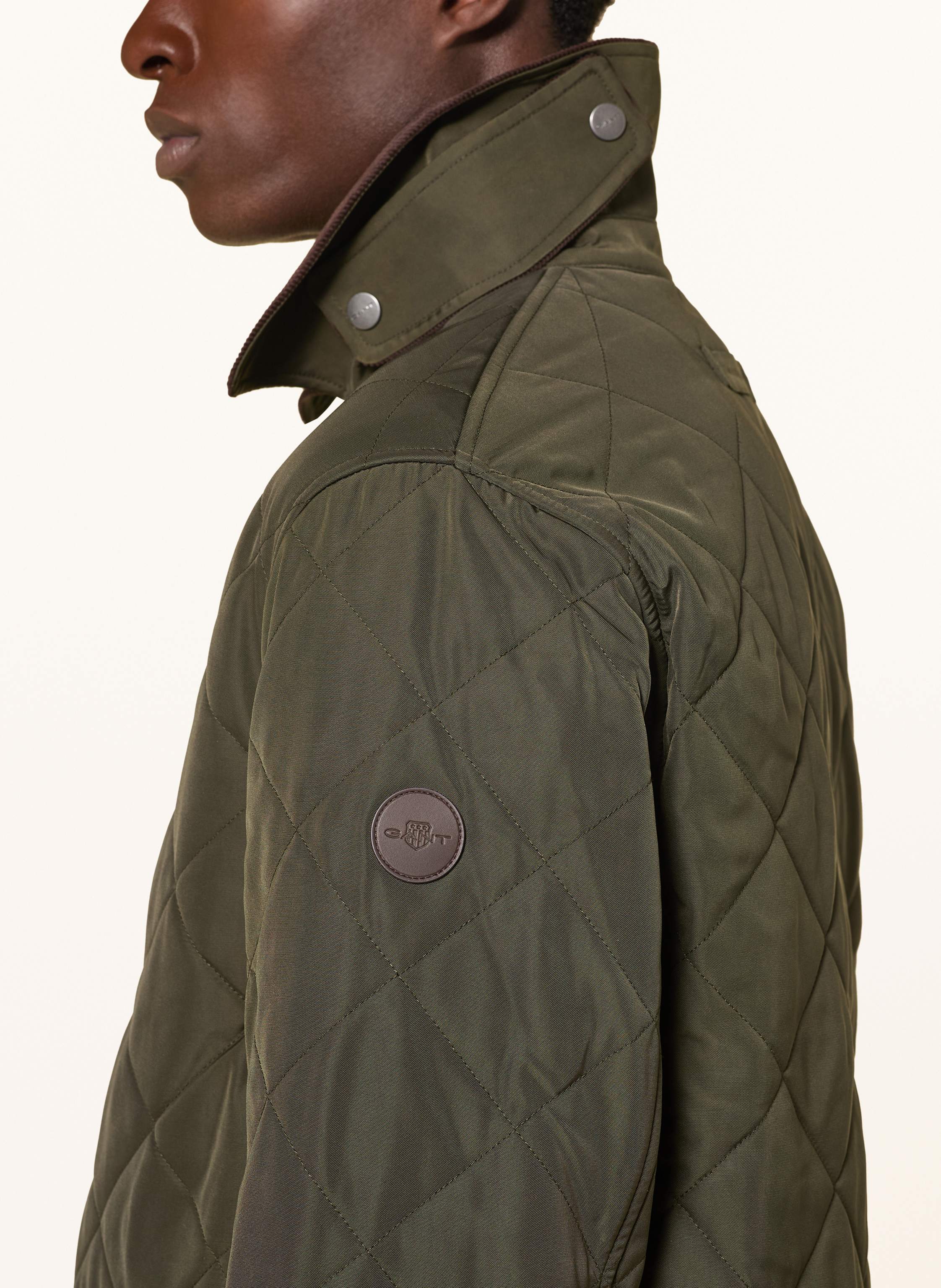 Thumbnail - Gant Steppjacke gruen